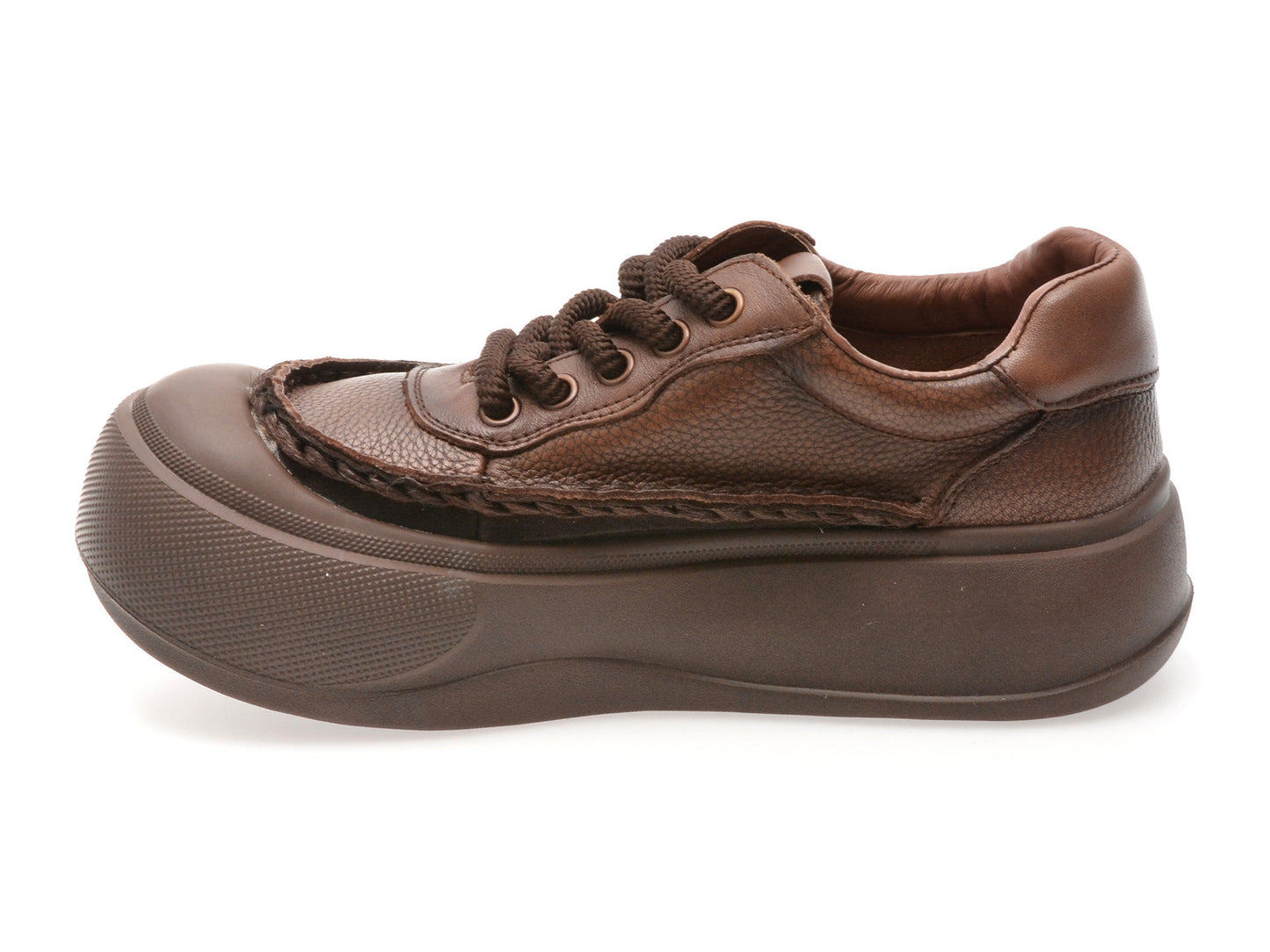 Pantofi sport GRYXA maro, 8112, din piele naturala