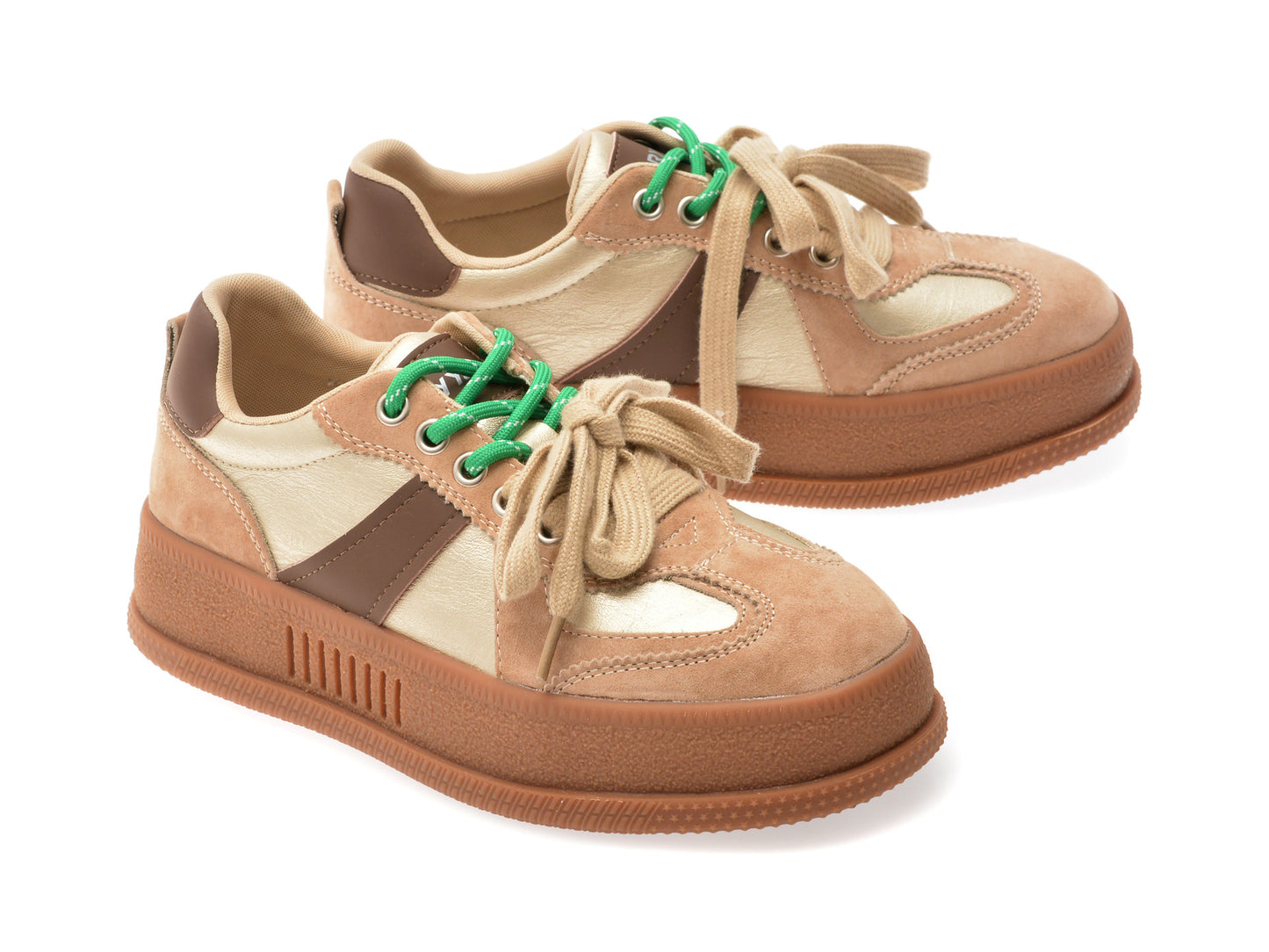 Pantofi sport GRYXA gri, 9155, din piele ecologica