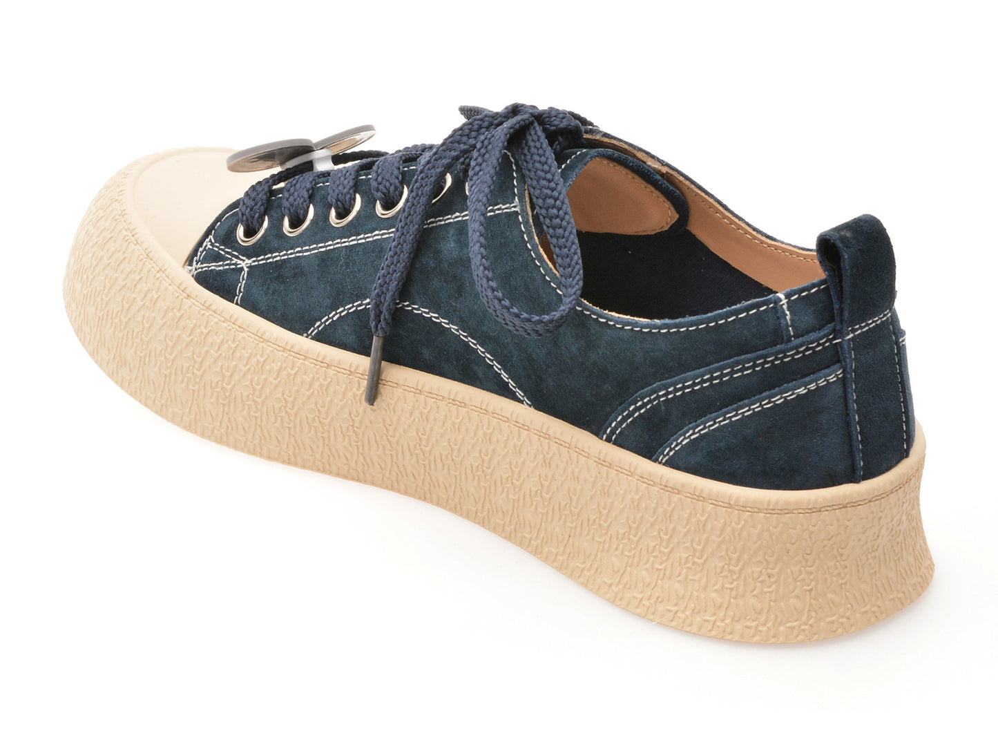 Pantofi sport GRYXA albastri, 24997, din piele intoarsa