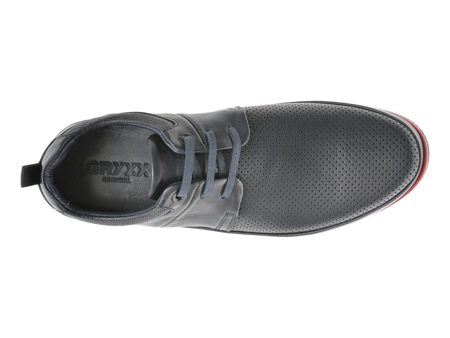 Pantofi GRYXA maro, M6819, din piele naturala