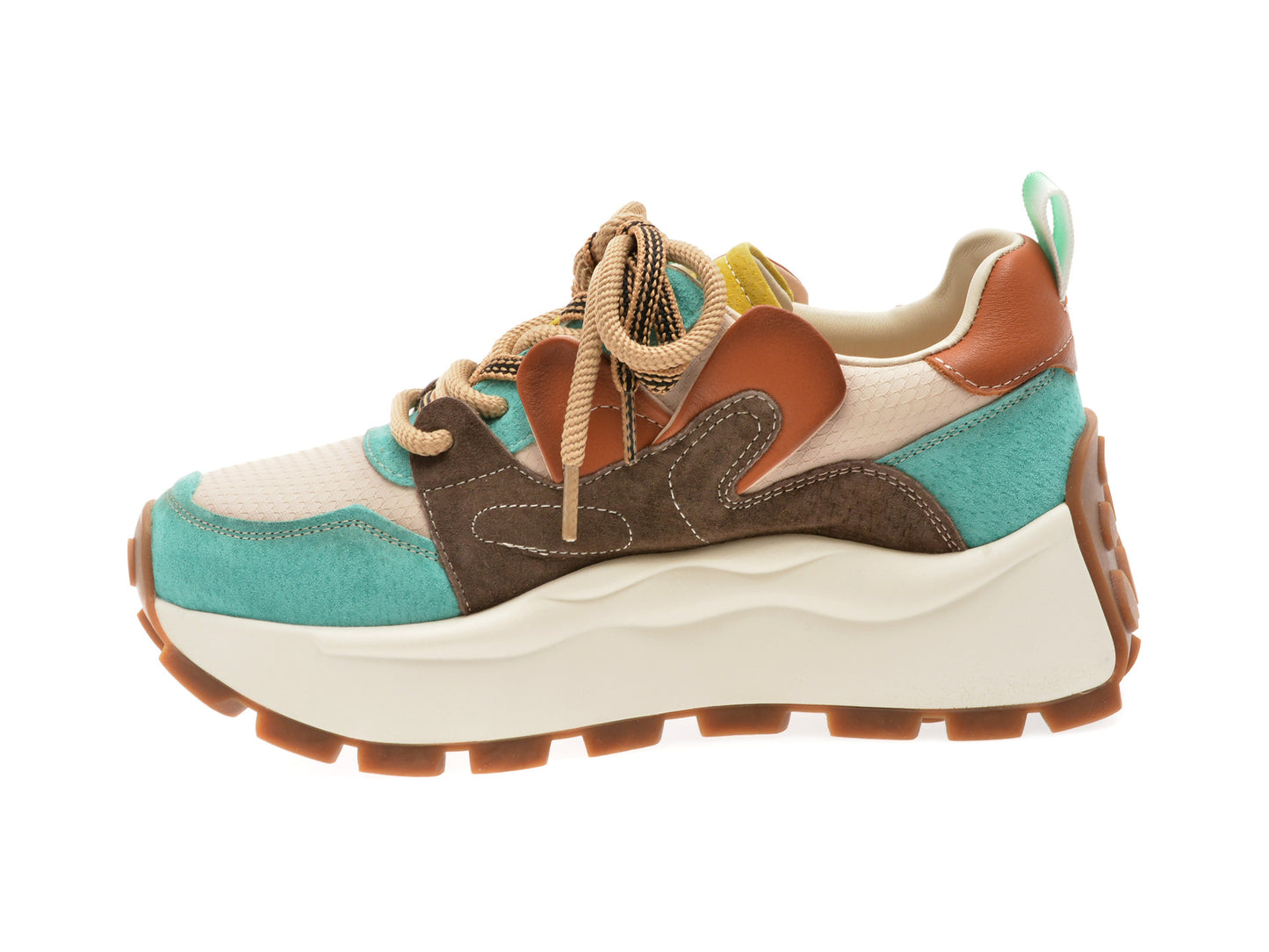 Pantofi sport GRYXA albi, 3526, din material textil