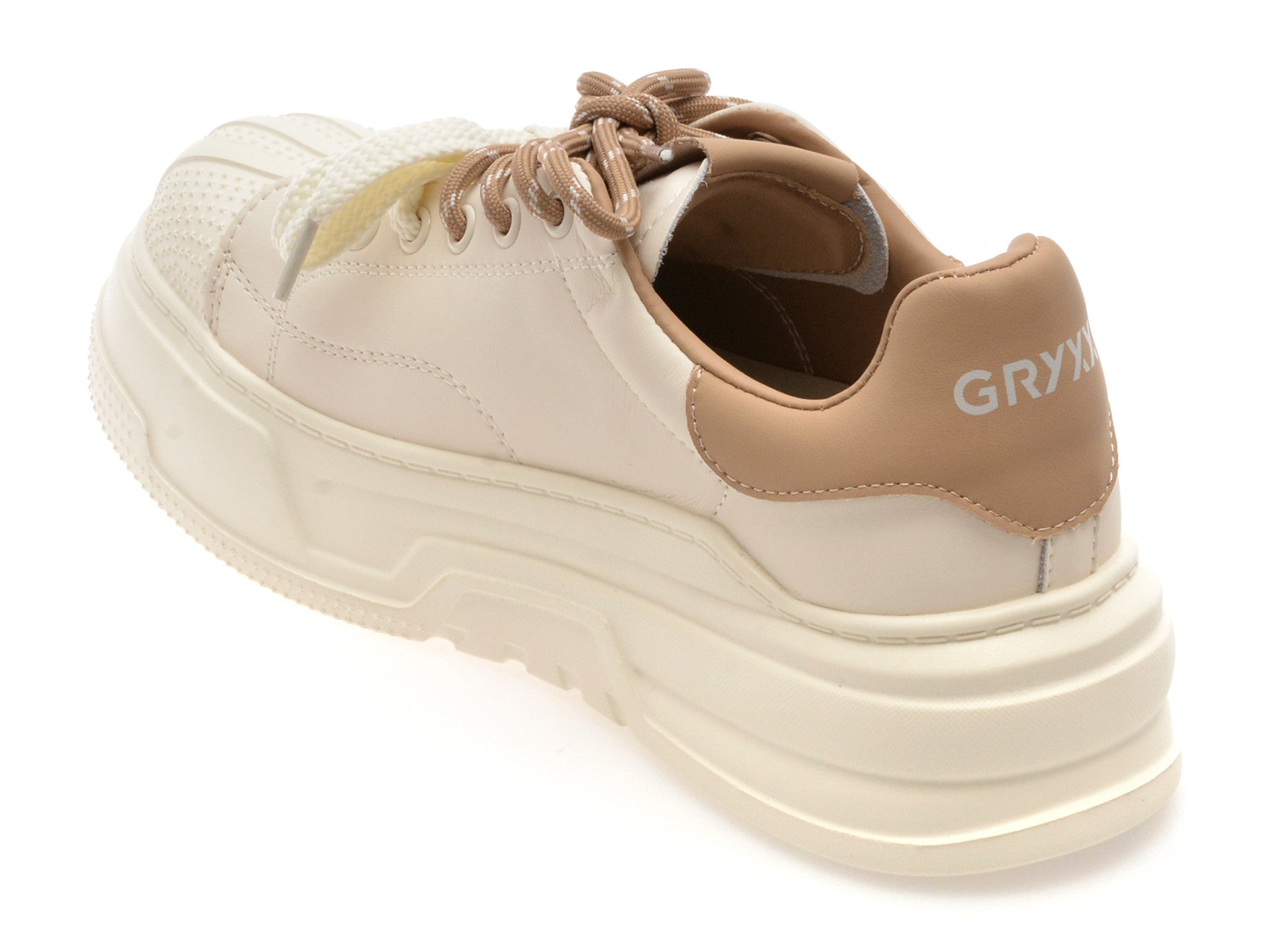 Pantofi sport GRYXA rosii, 10151, din piele naturala