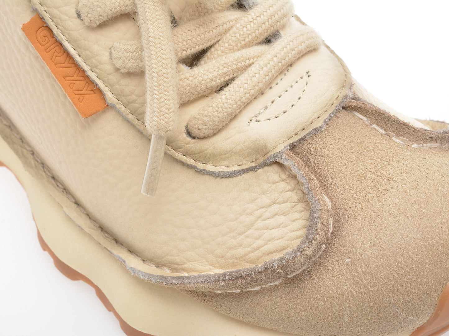 Pantofi sport GRYXA rosii, 2693, din piele naturala