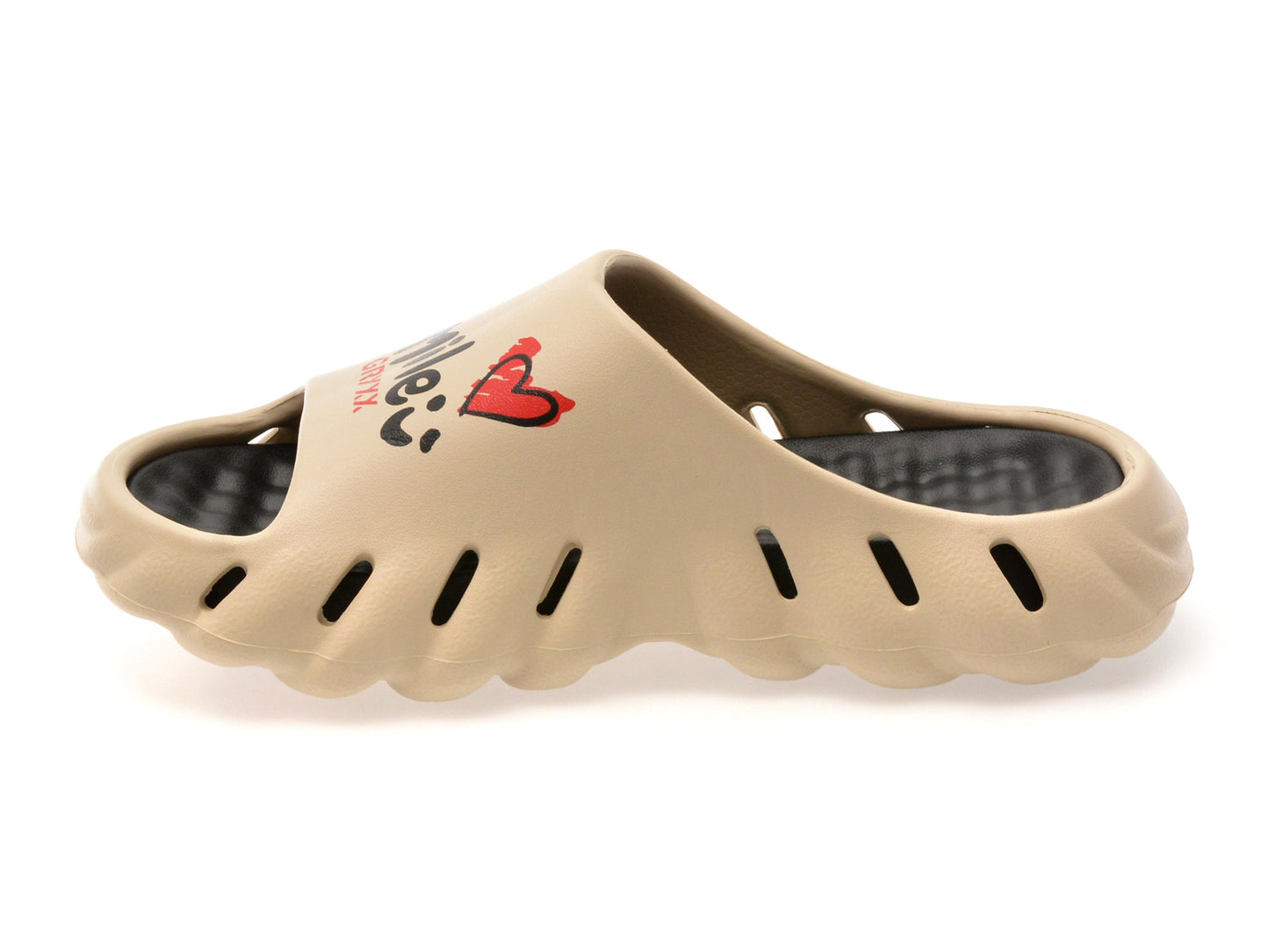 Papuci GRYXA negri, V6, din pvc
