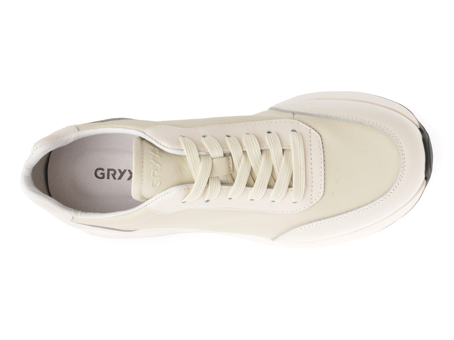 Pantofi sport GRYXA bej, 5772, din piele naturala