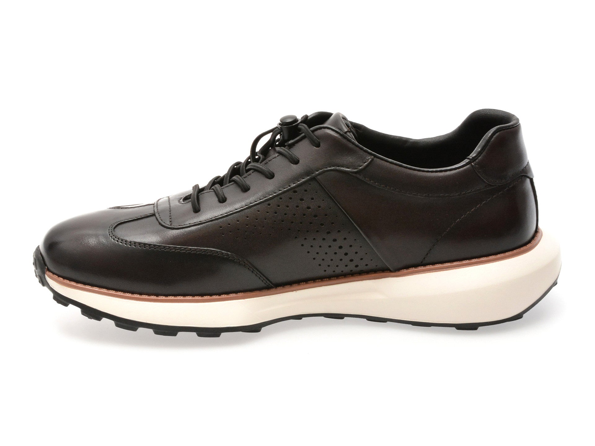 Pantofi sport GRYXA maro, AF1950, din piele naturala