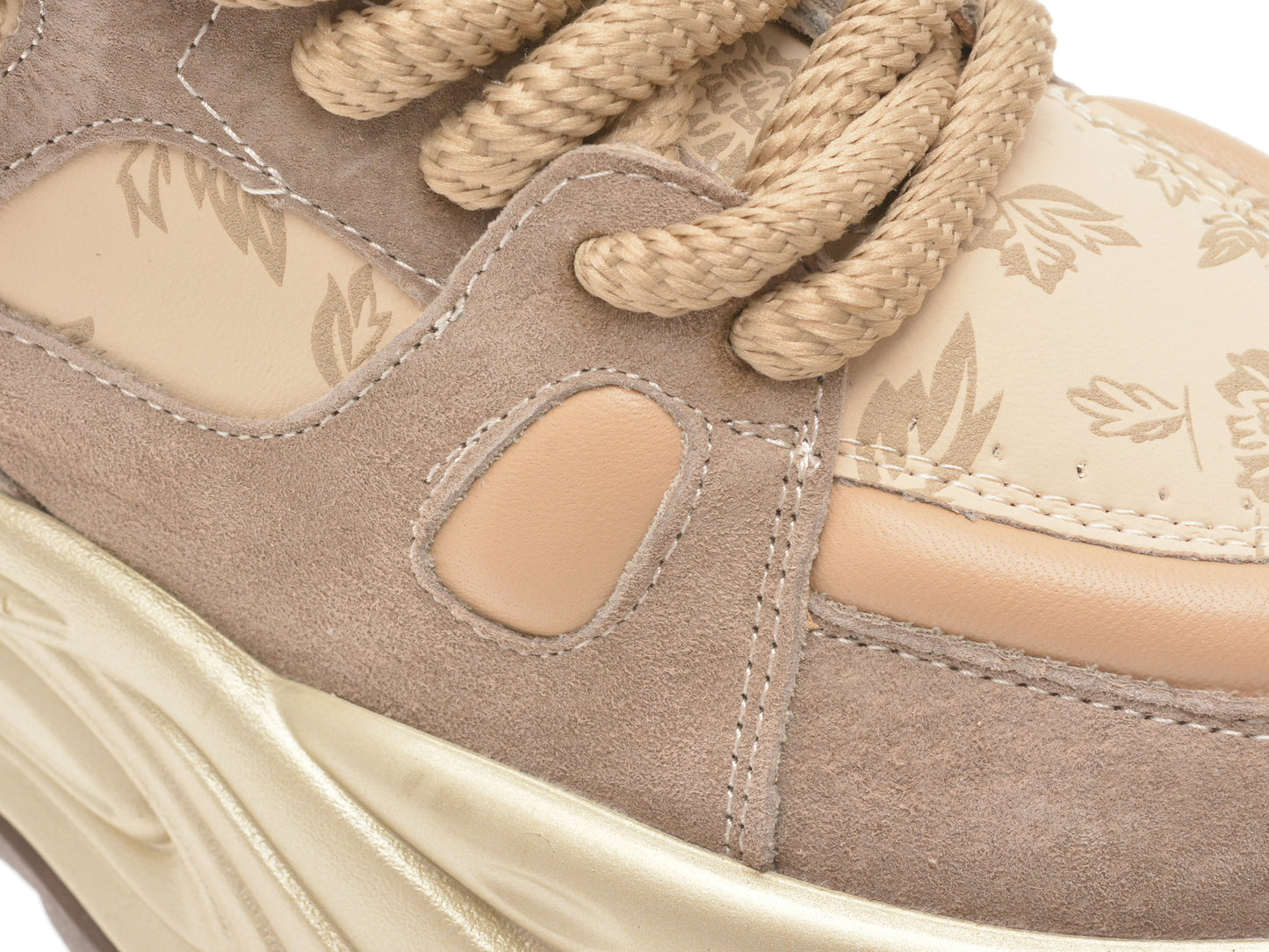 Pantofi sport GRYXA nude, 2388, din piele ecologica