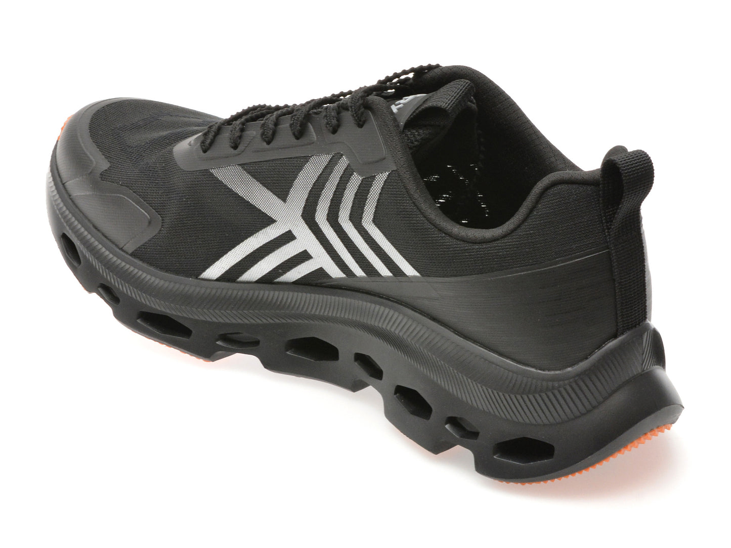 Pantofi sport GRYXA negri, 24127, din material textil