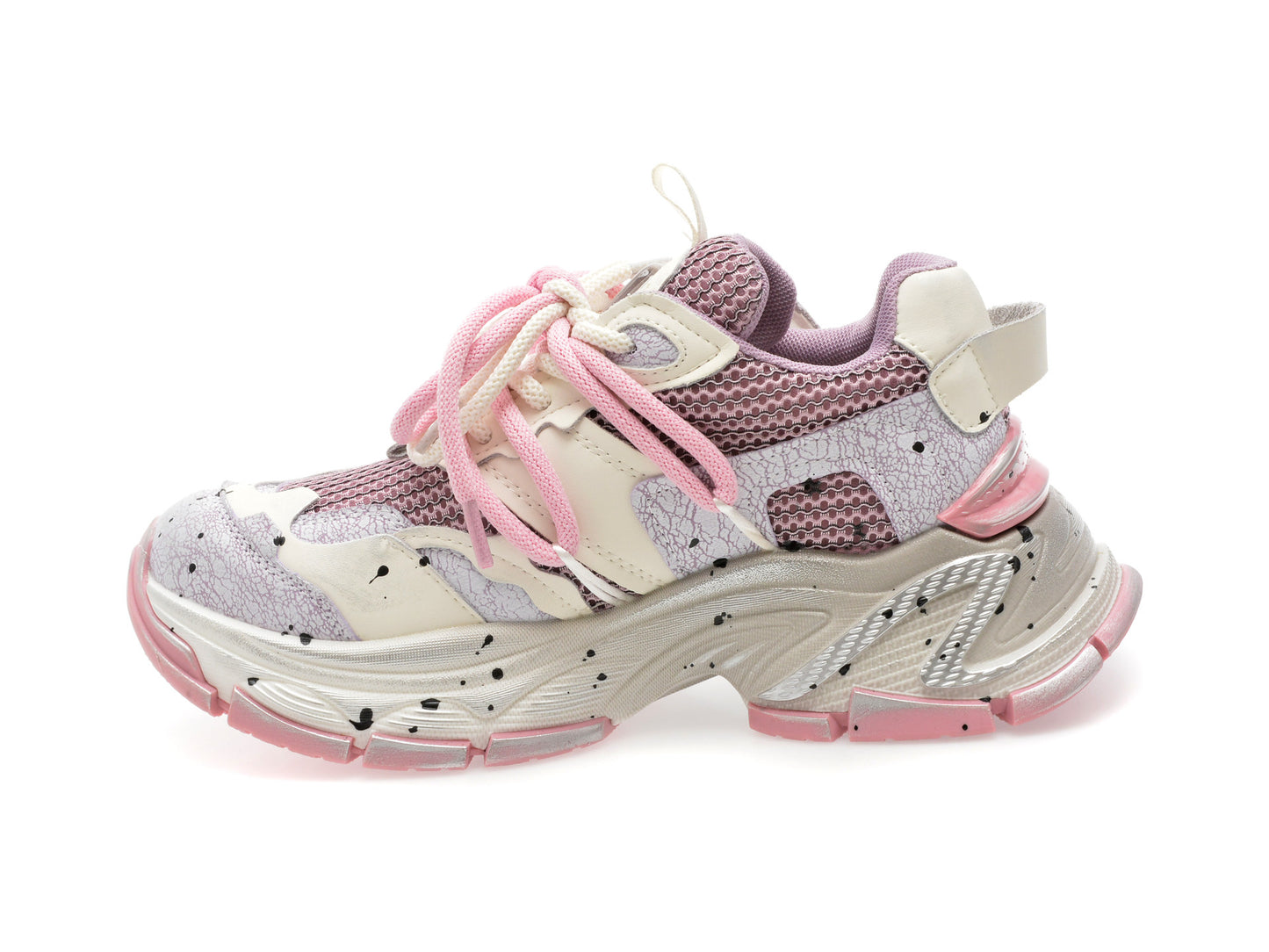 Pantofi sport GRYXA mov, 80672, din material textil