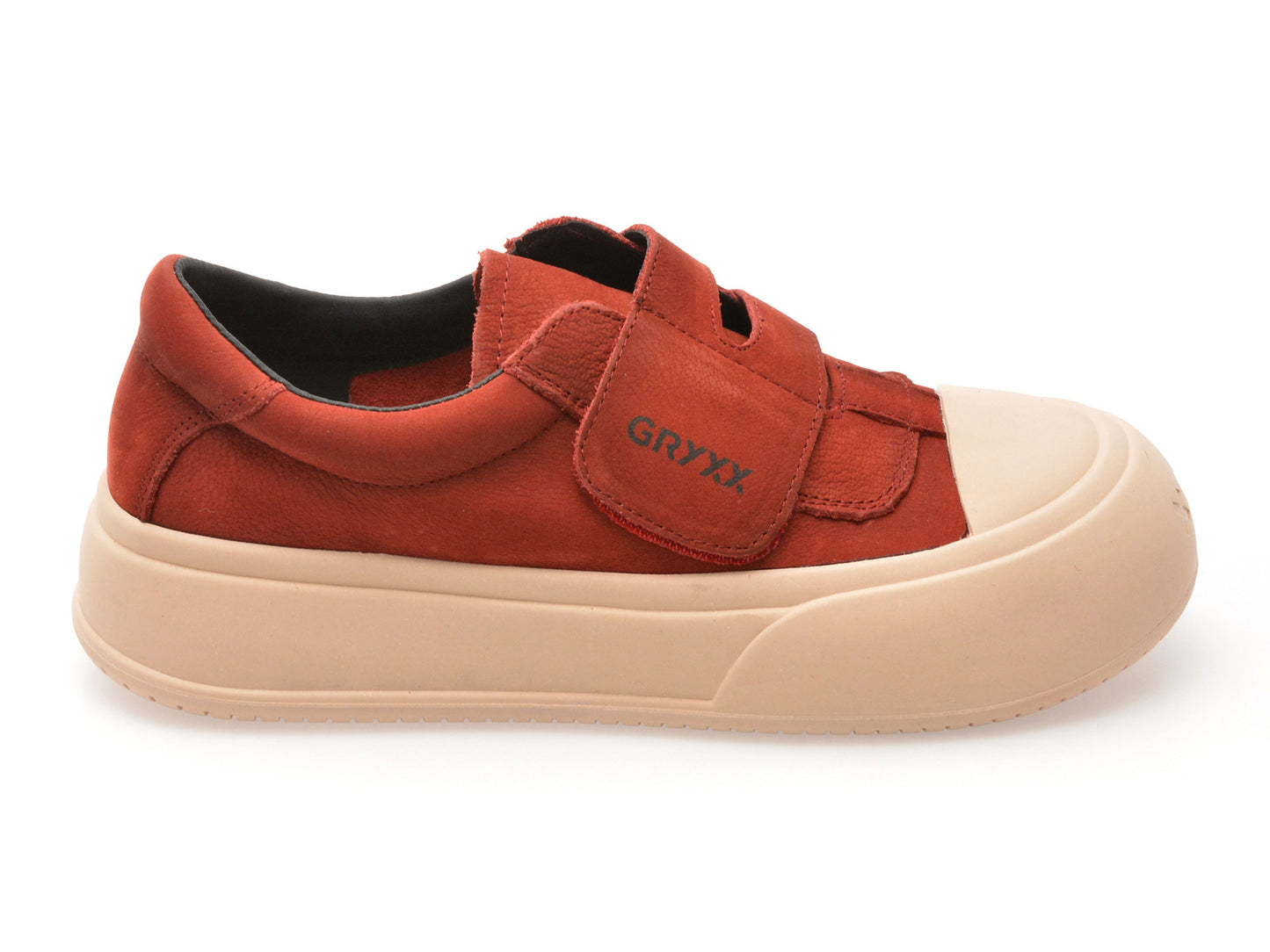Pantofi sport GRYXA verzi, 8578, din nabuc