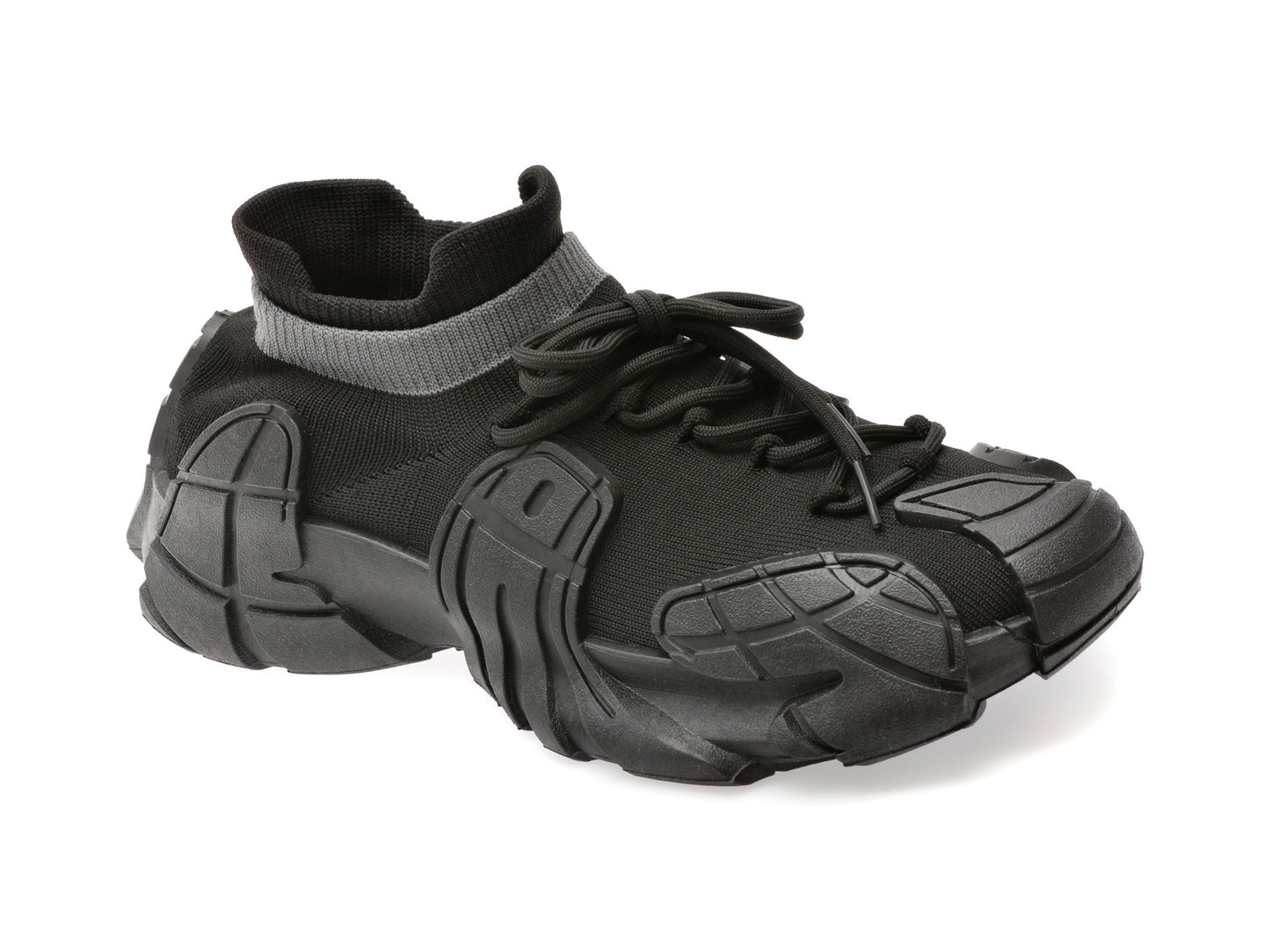 Pantofi sport GRYXA negri, 8809, din material textil