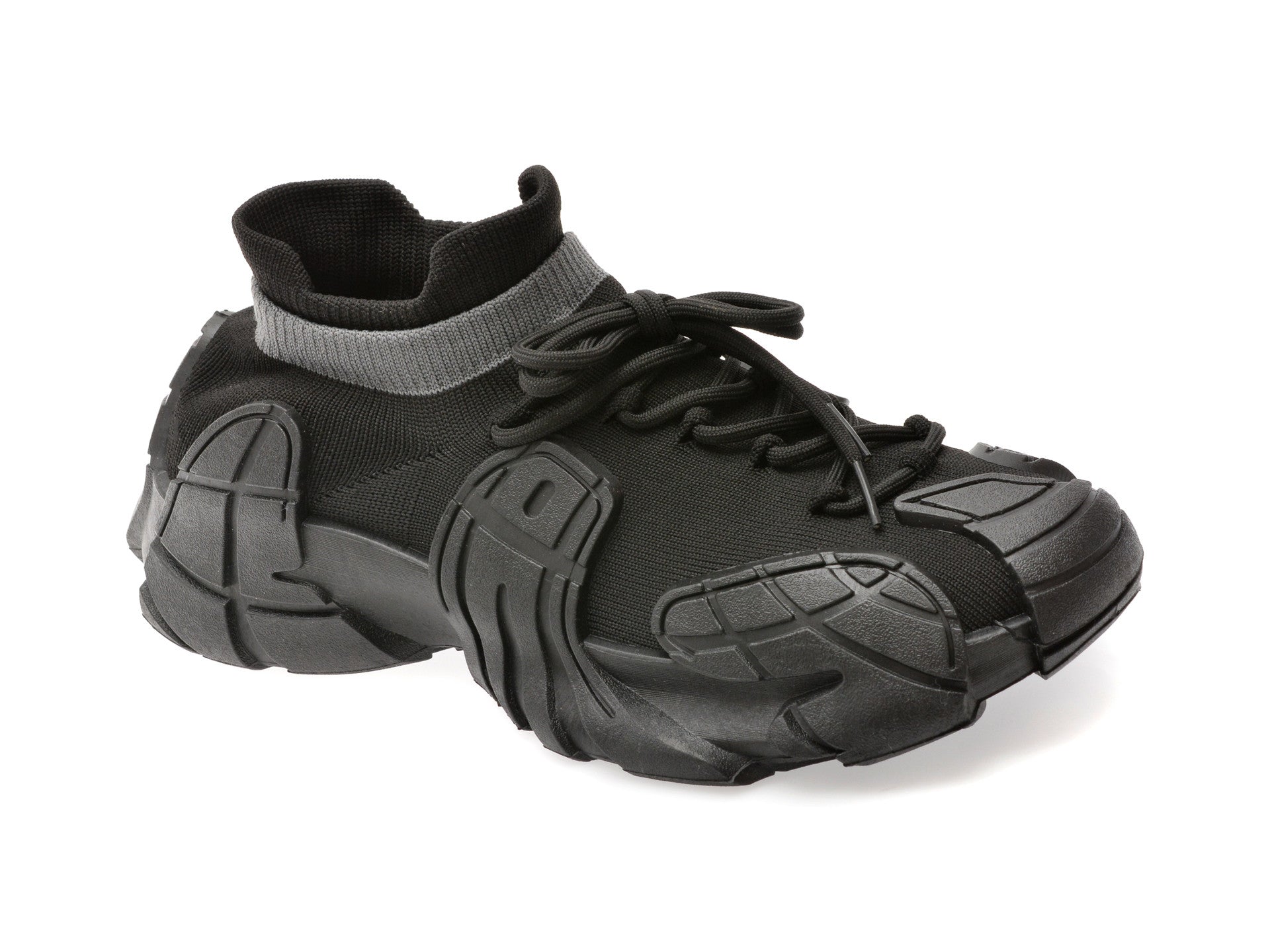 Pantofi sport GRYXA negri, 8809, din material textil