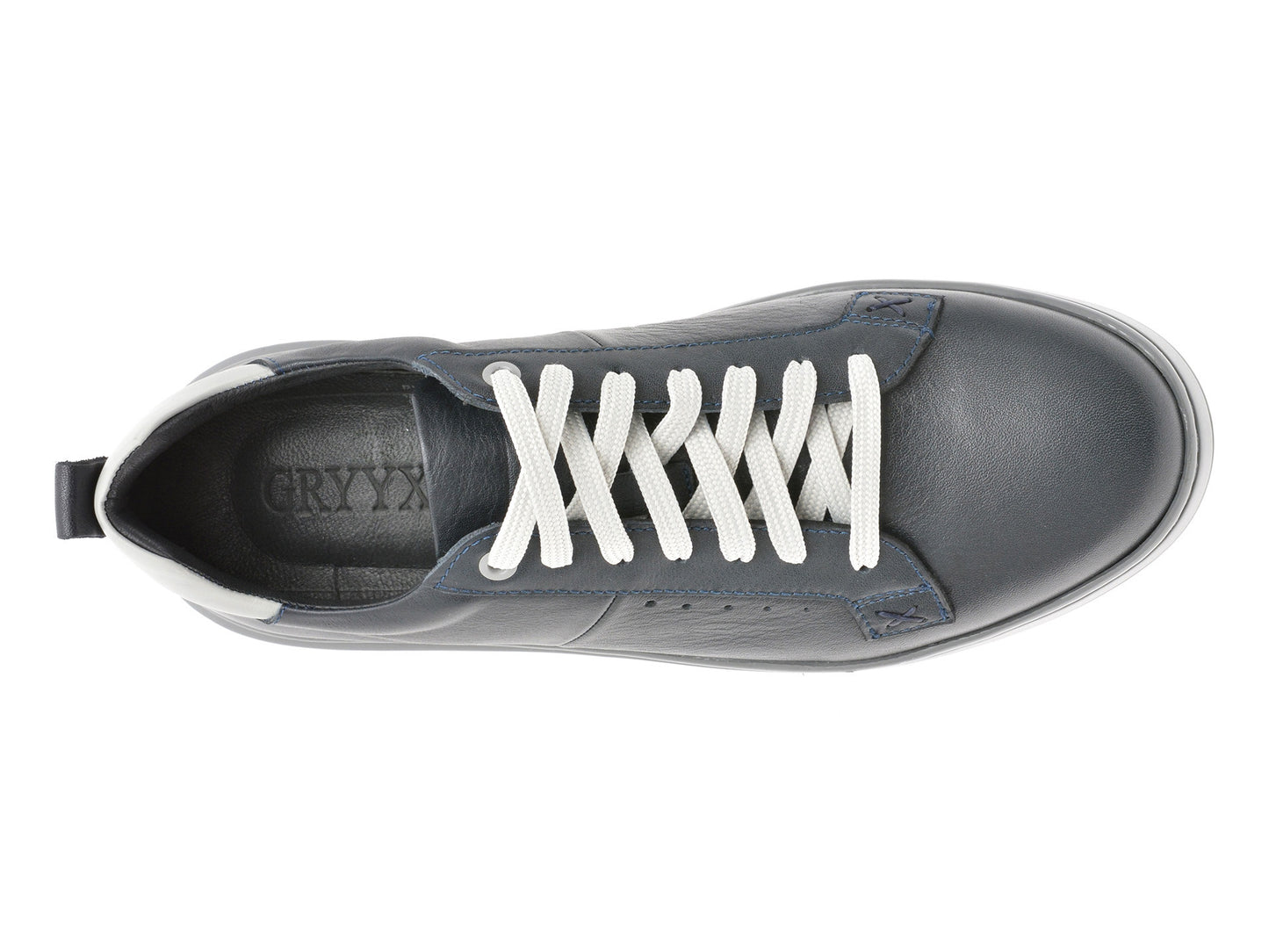 Pantofi sport GRYXA bleumarin, MB1230, din piele naturala