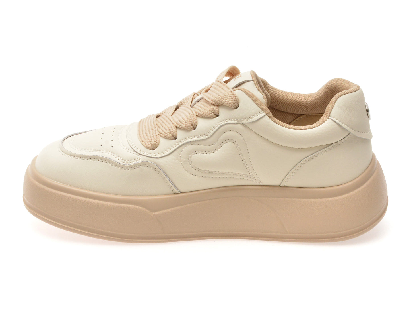 Pantofi sport GRYXA albi, 798, din piele naturala