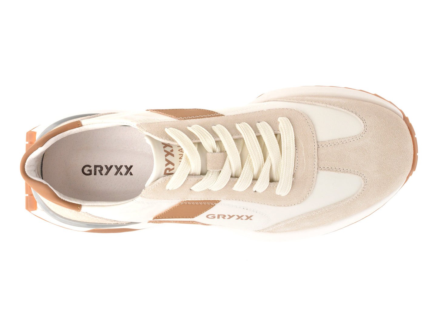 Pantofi sport GRYXA bej, 3031637, din material textil