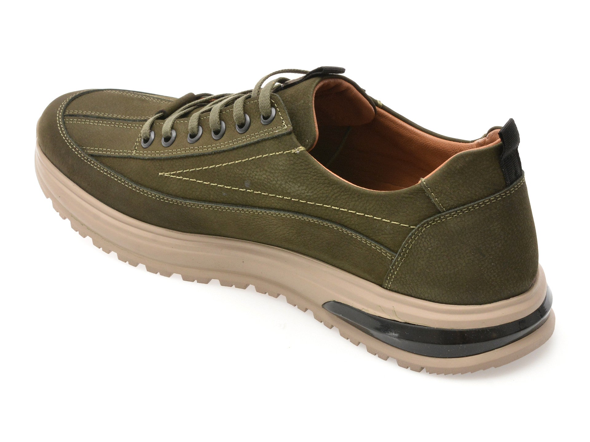 Pantofi sport GRYXA maro, LS2404, din piele naturala