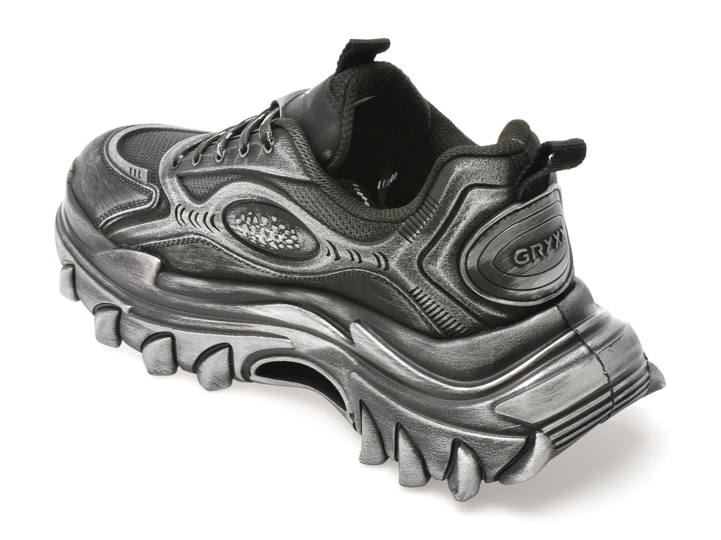 Pantofi sport GRYXA gri, 3833, din piele naturala