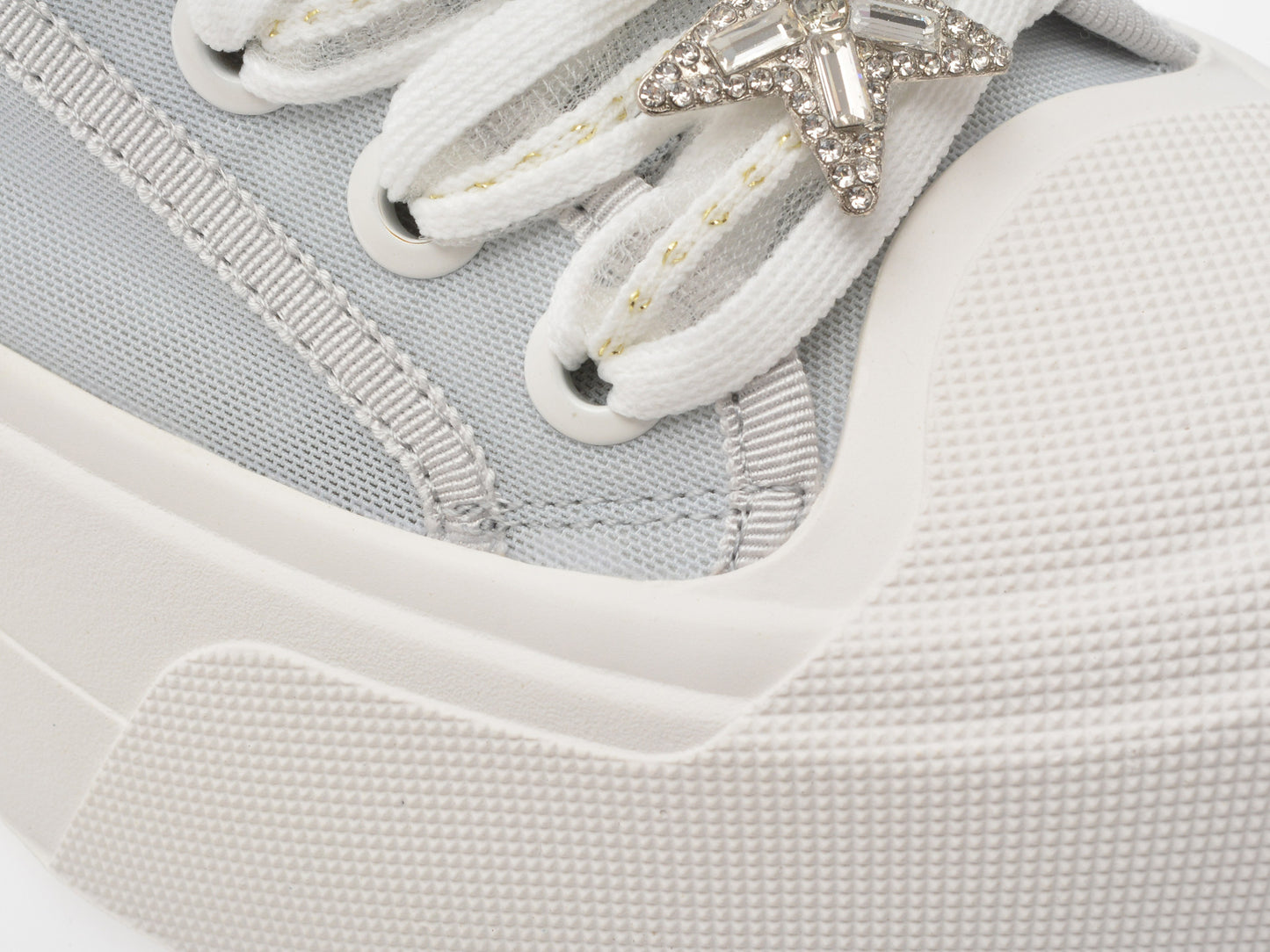 Pantofi sport GRYXA albi, 1092, din material textil