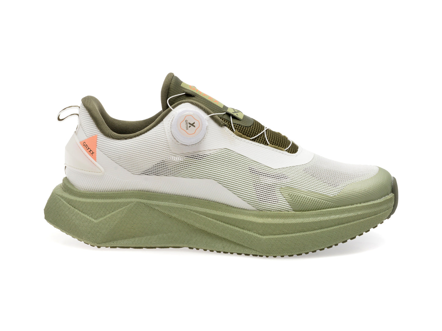 Despre produsul Pantofi sport GRYXA verzi, 24122, din material textil