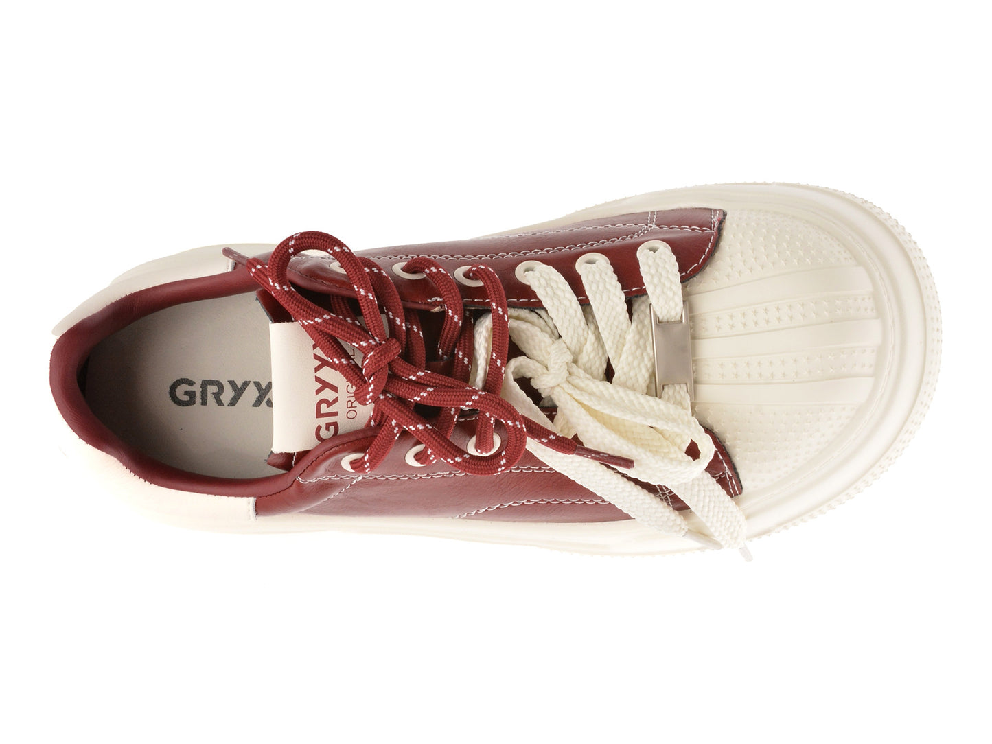 Pantofi sport GRYXA rosii, 10151, din piele naturala