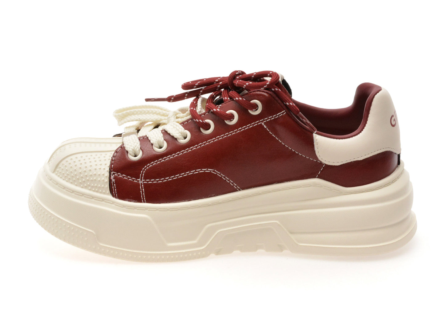Pantofi sport GRYXA rosii, 10151, din piele naturala