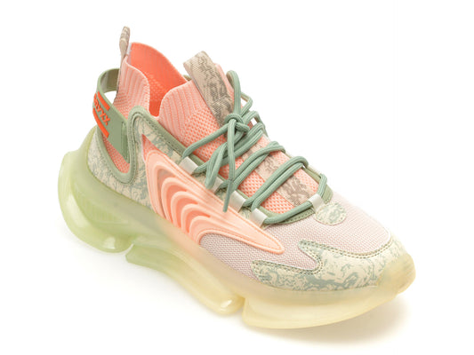 Pantofi sport GRYXA verzi, 21016, din material textil