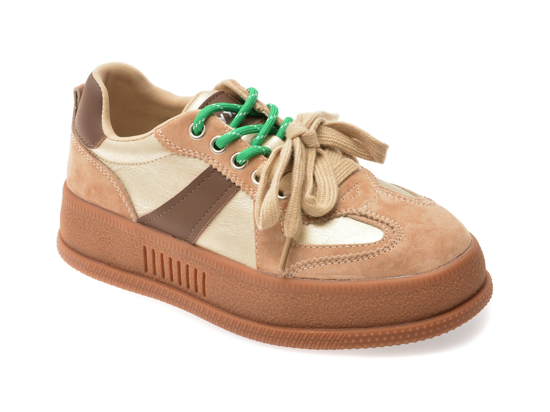 Pantofi sport GRYXA gri, 9155, din piele ecologica