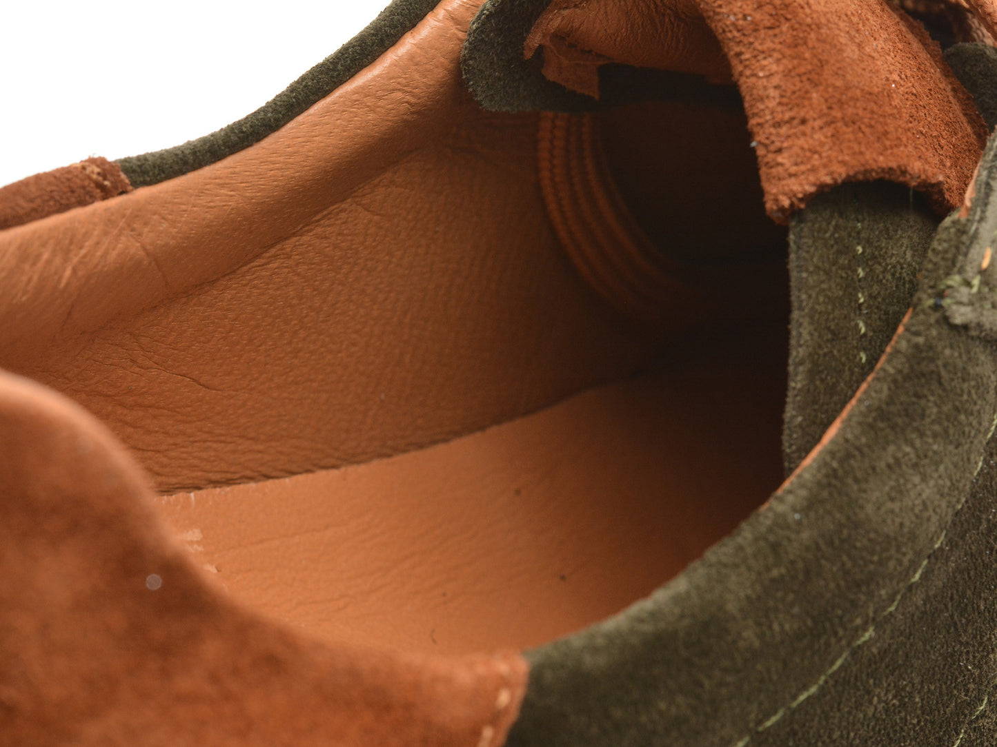 Pantofi sport GRYXA kaki, MB1420, din piele intoarsa