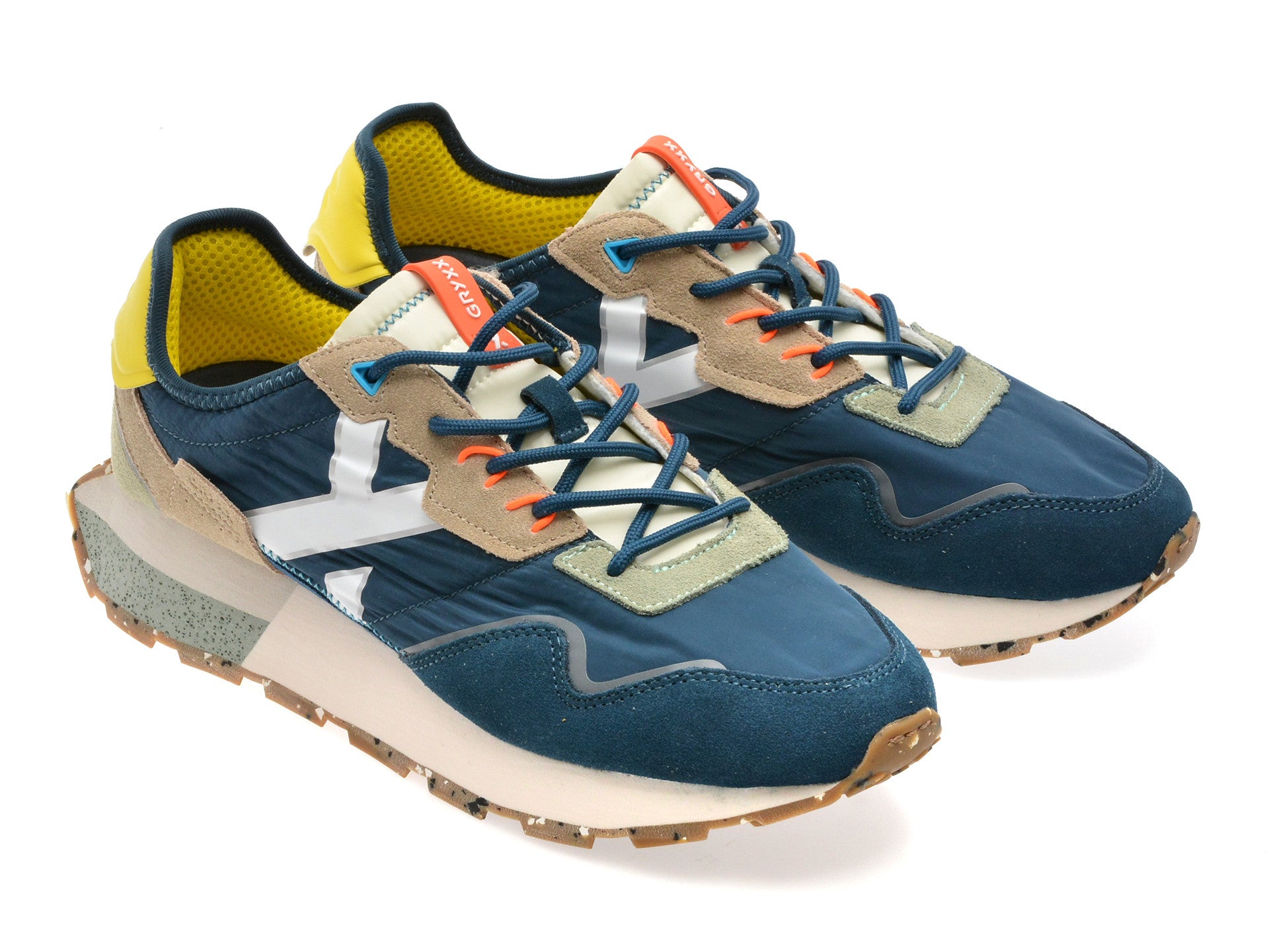 Pantofi sport GRYXA bleumarin, 40061M, din material textil