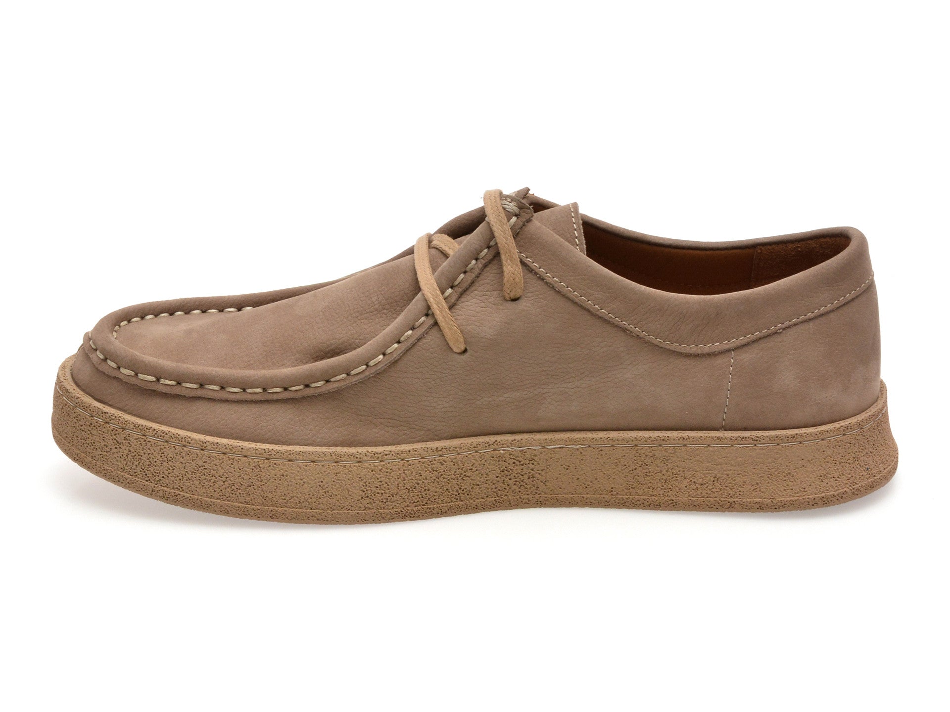 Mocasini GRYXA kaki, M71802, din nabuc