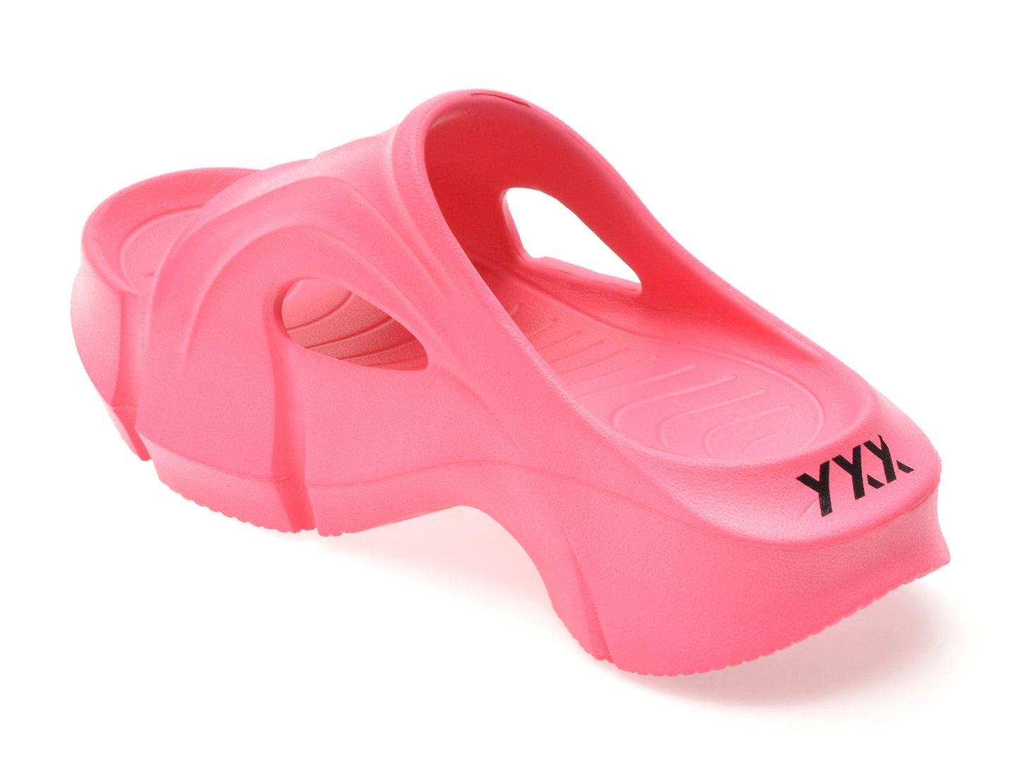 Papuci GRYXA negri, XY03, din pvc