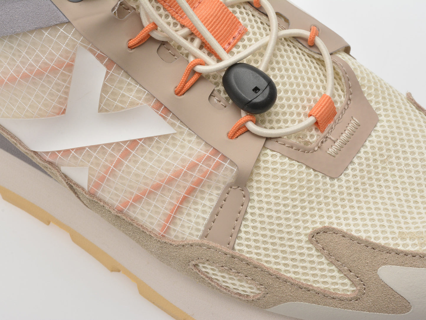 Pantofi sport GRYXA albi, 40049M, din material textil
