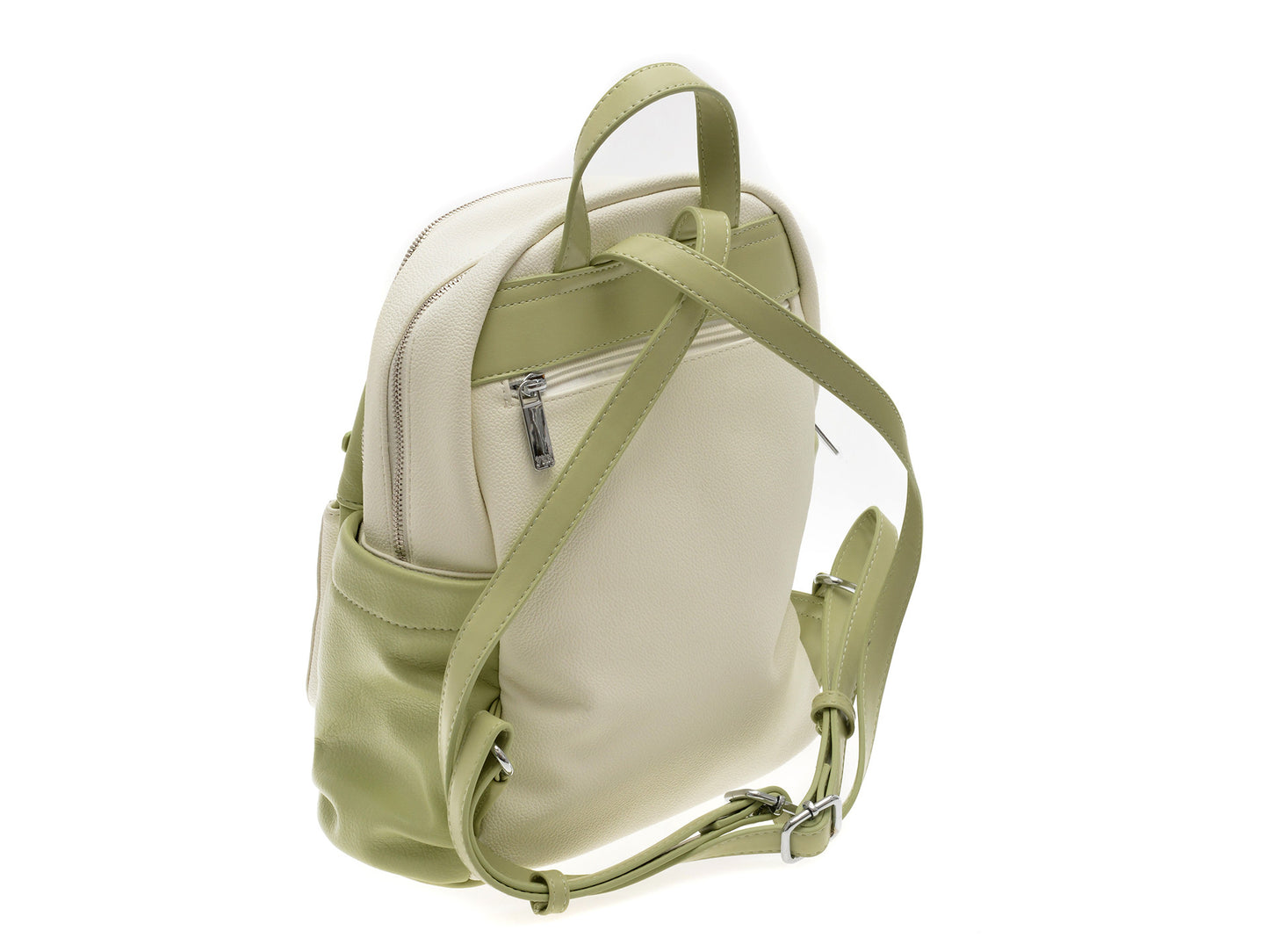 Rucsac GRYXA verde, 4077, din piele ecologica