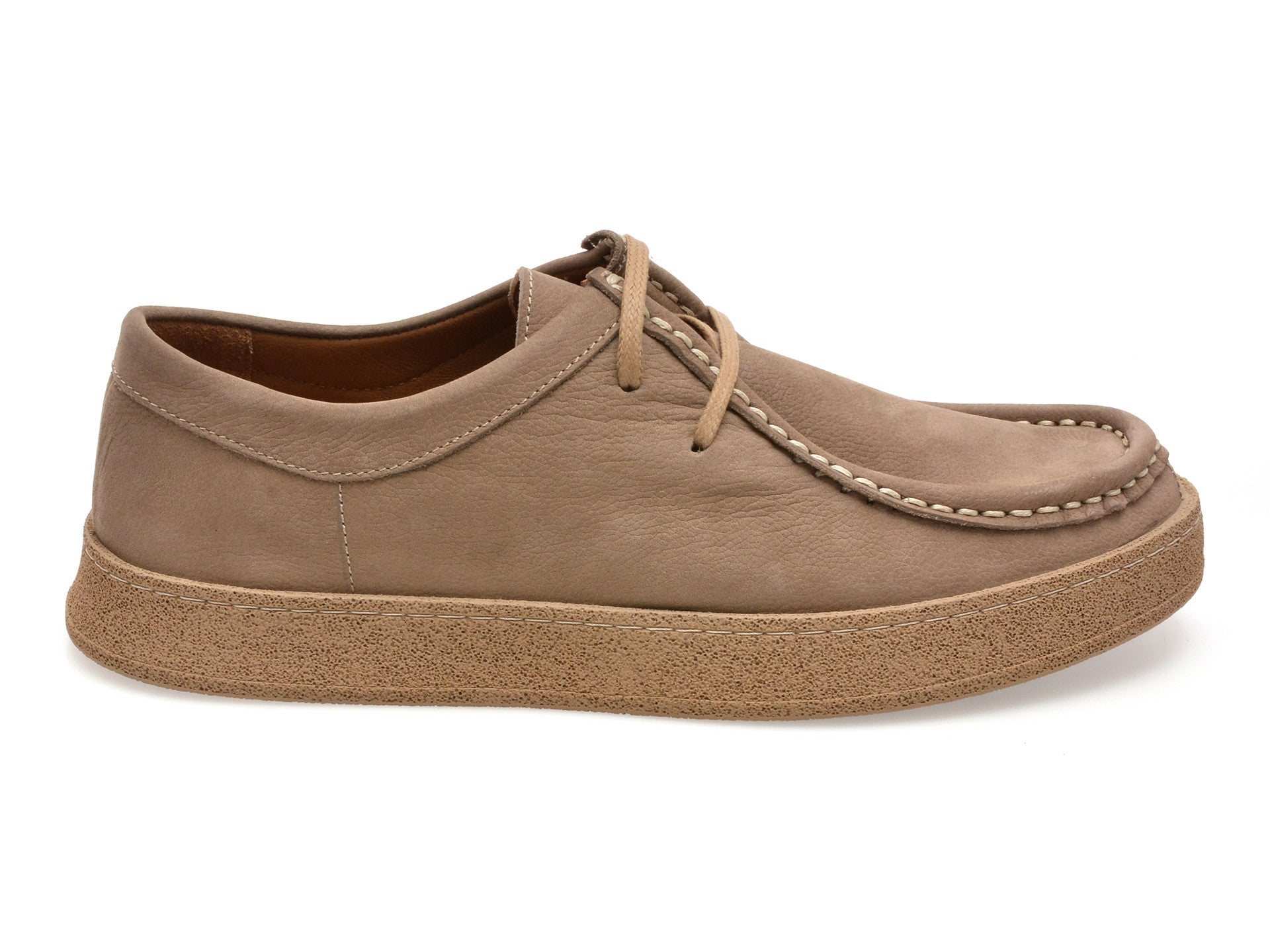 Mocasini GRYXA kaki, M71802, din nabuc