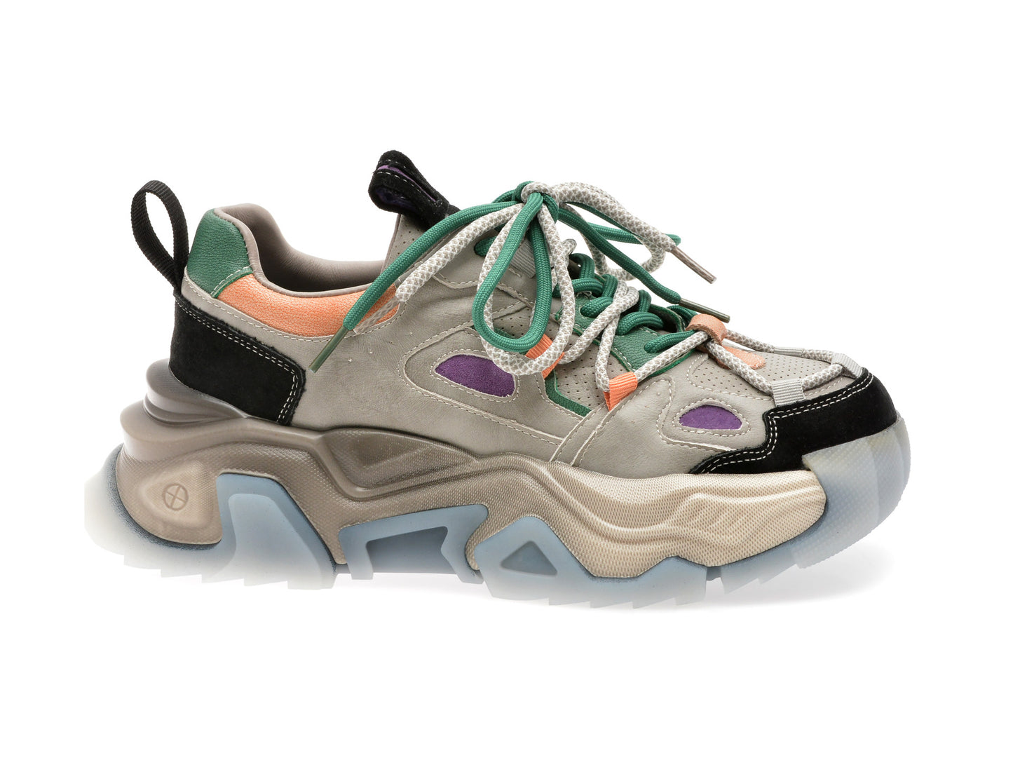 Pantofi sport GRYXA gri, 6968, din piele naturala
