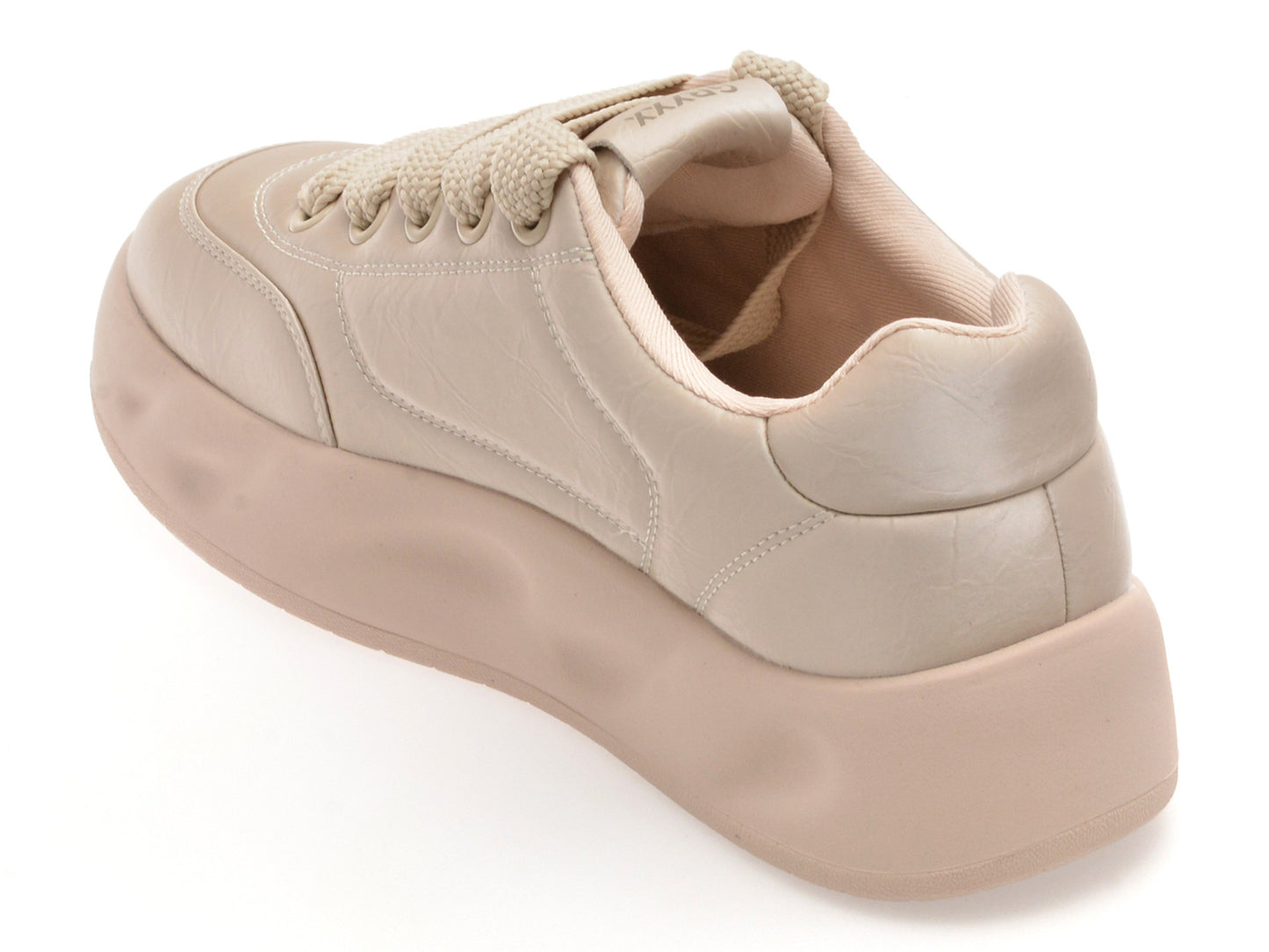 Pantofi sport GRYXA nude, 2297, din piele ecologica