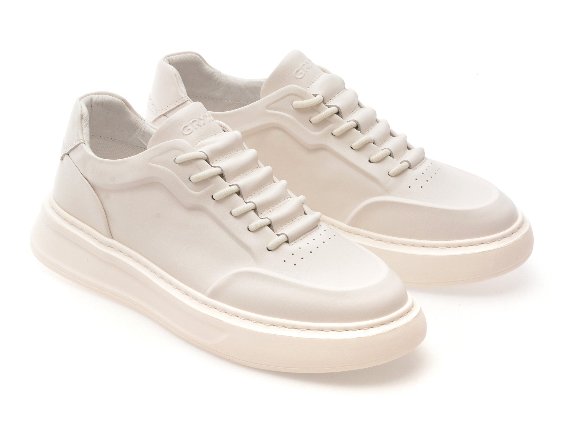 Pantofi sport GRYXA negri, 5618, din piele naturala