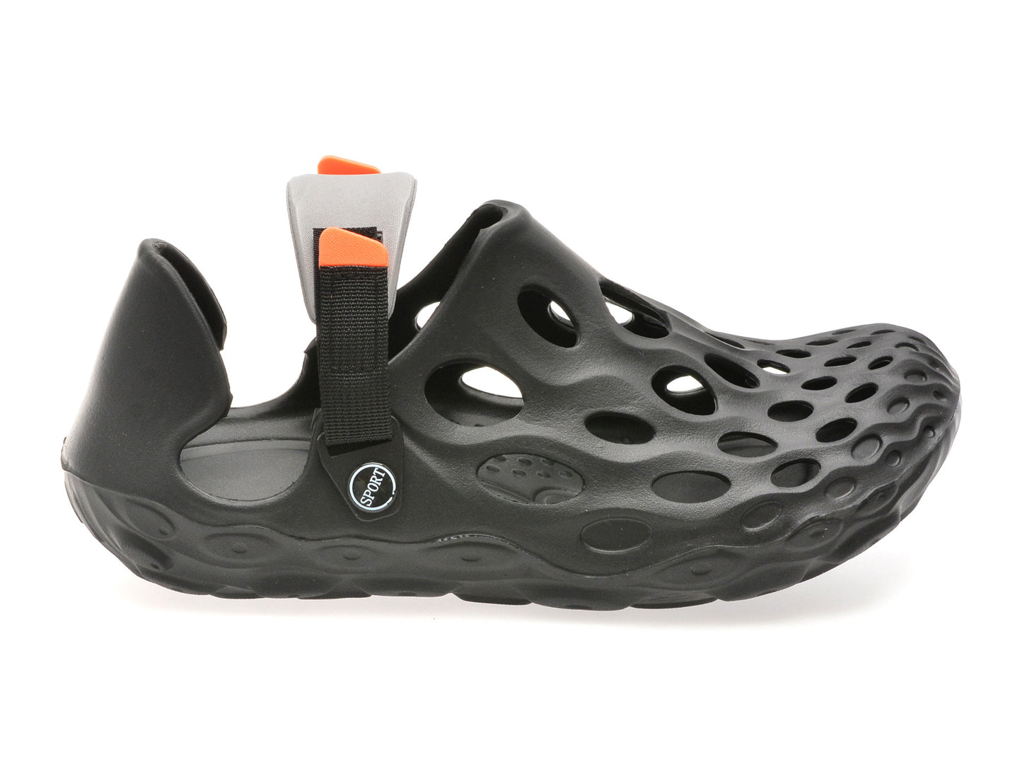 Papuci GRYXA negri, 868M, din pvc