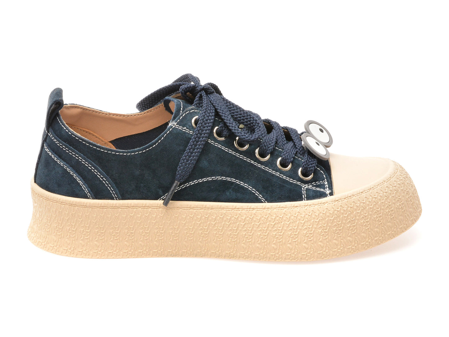 Pantofi sport GRYXA albastri, 24997, din piele intoarsa
