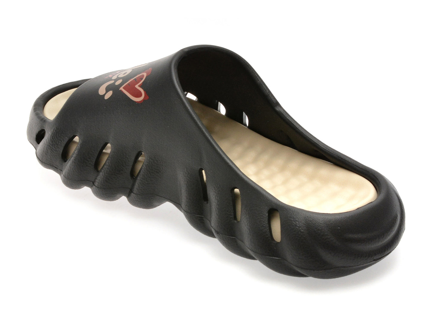 Papuci GRYXA negri, V6, din pvc