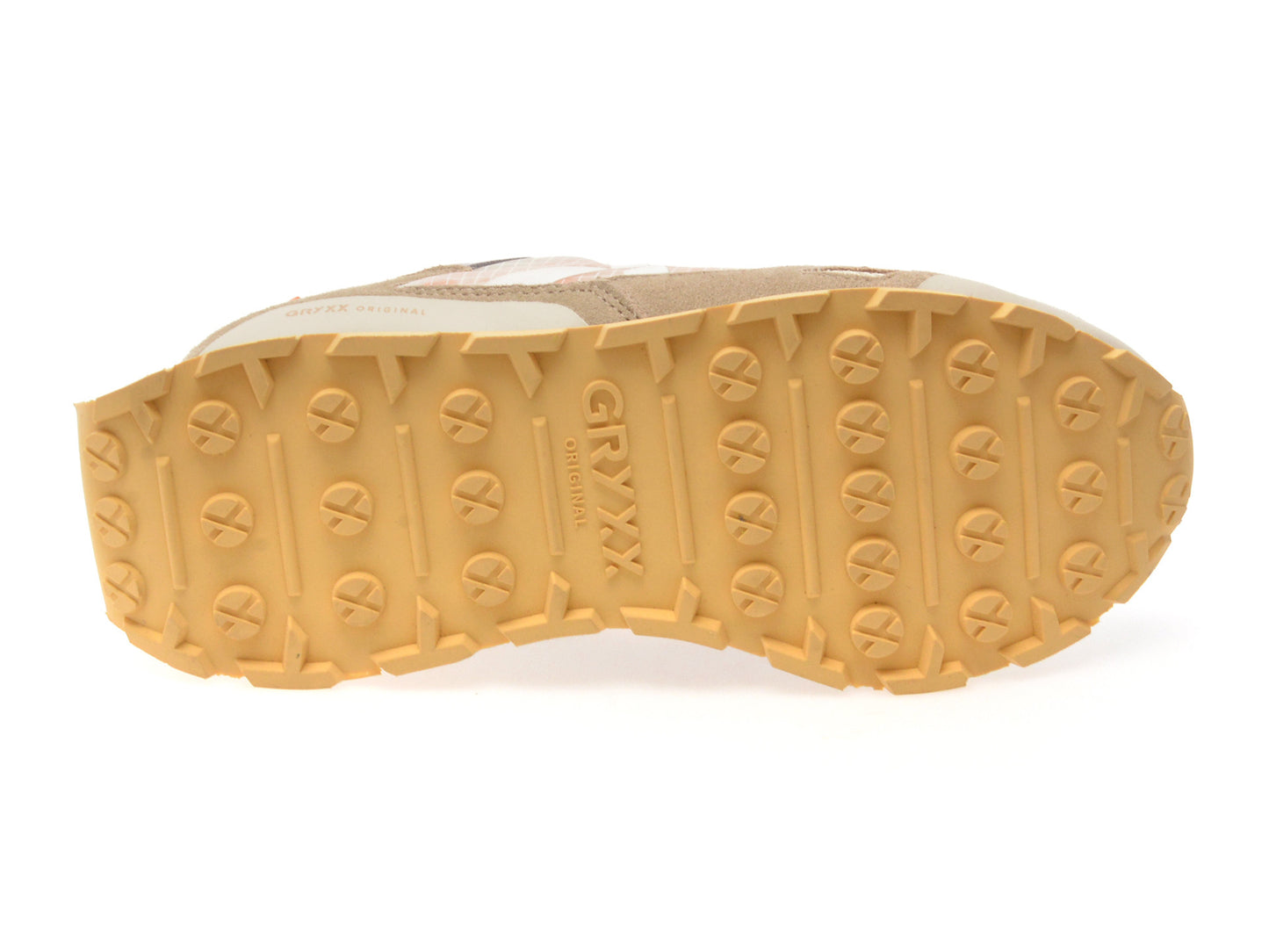 Pantofi sport GRYXA albi, 40049W, din material texil
