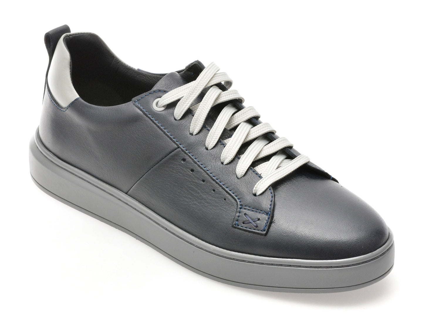 Pantofi sport GRYXA bleumarin, MB1230, din piele naturala