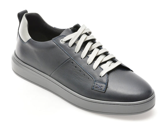 Pantofi sport GRYXA bleumarin, MB1230, din piele naturala