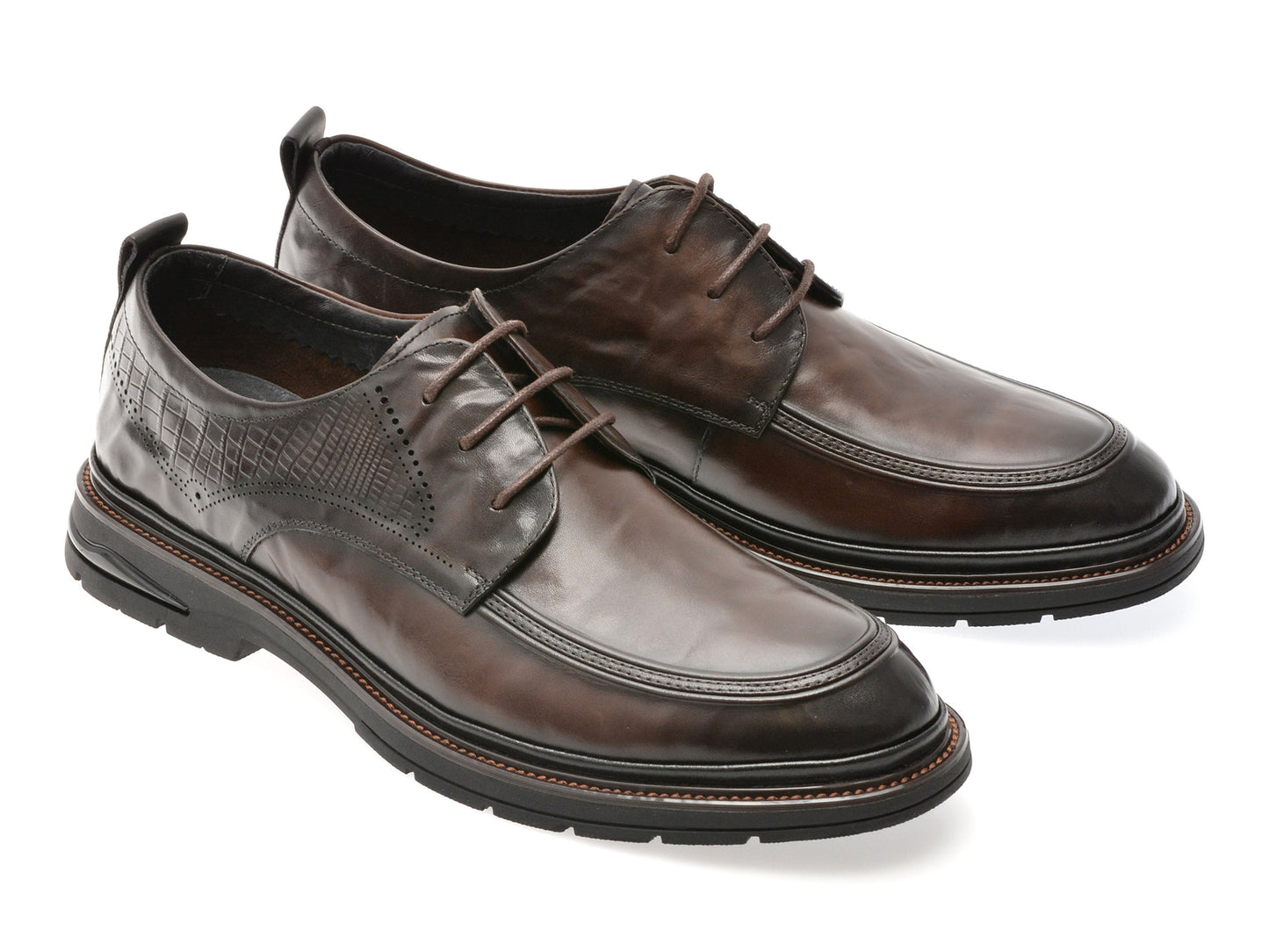Pantofi eleganti GRYXA maro, 98218, din piele naturala