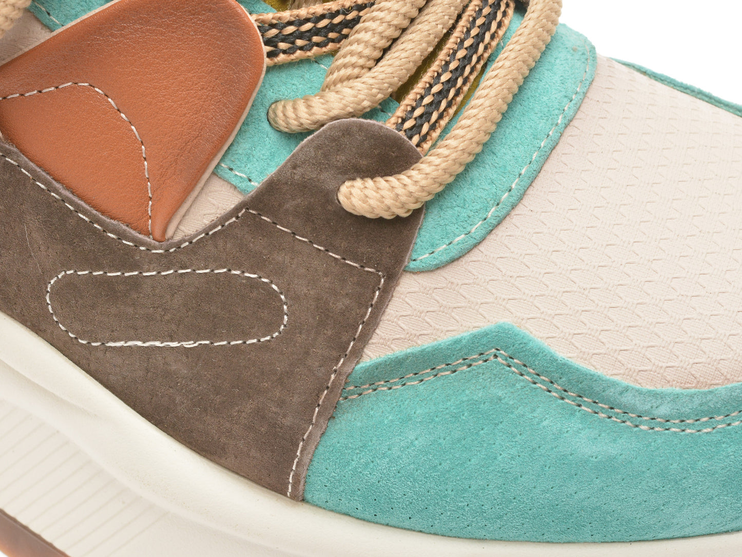 Pantofi sport GRYXA albi, 3526, din material textil