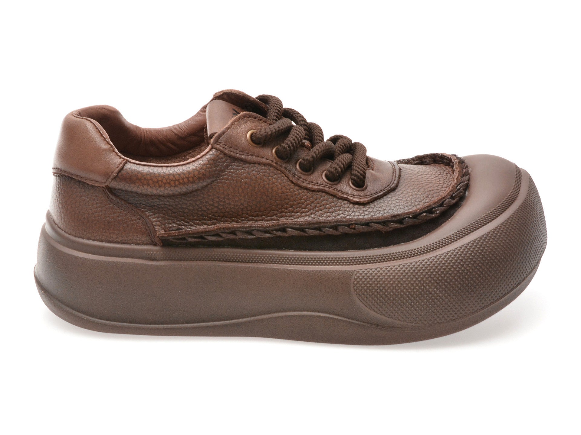 Pantofi sport GRYXA maro, 8112, din piele naturala