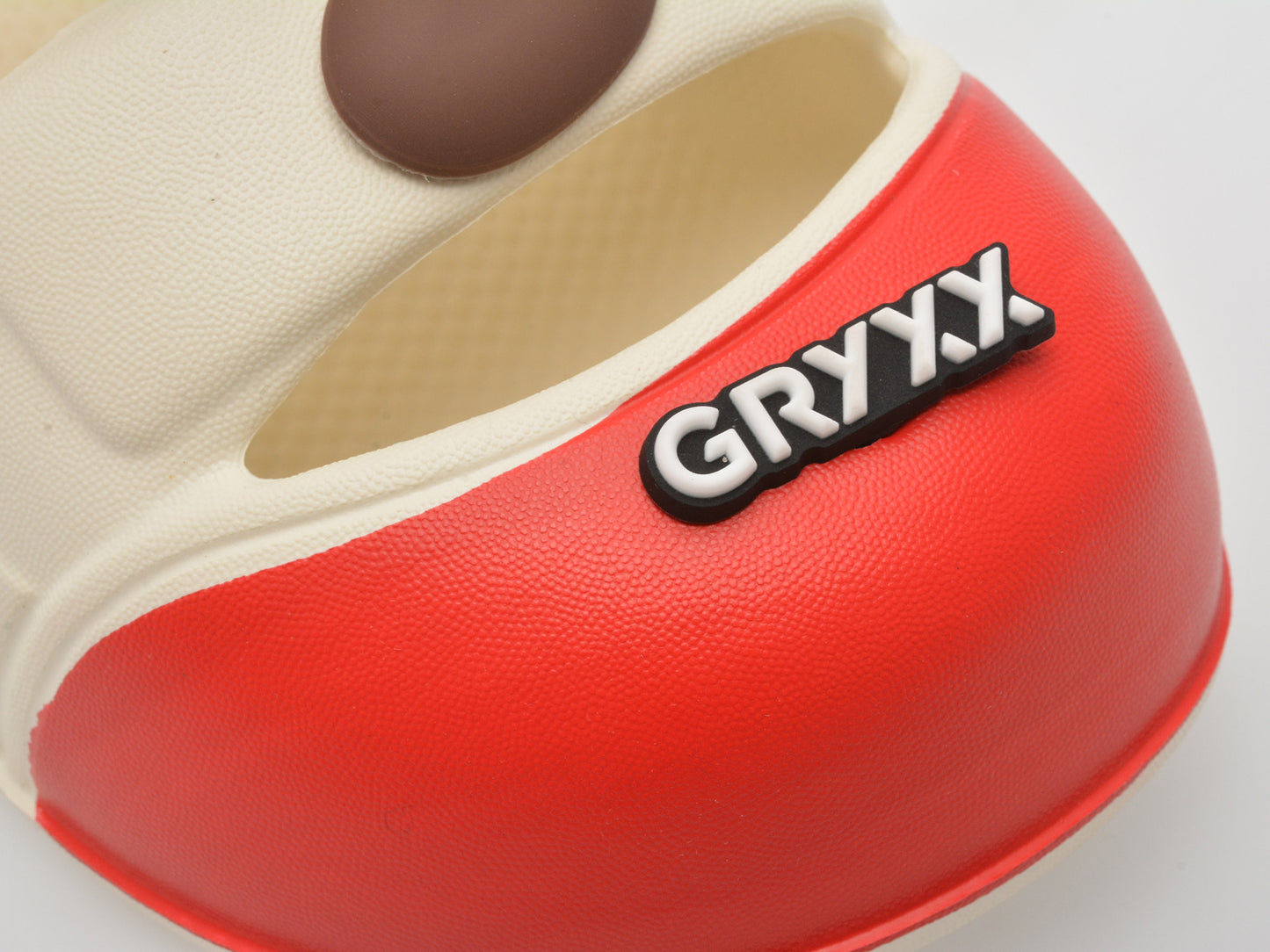 Papuci GRYXA negri, 5071, din pvc