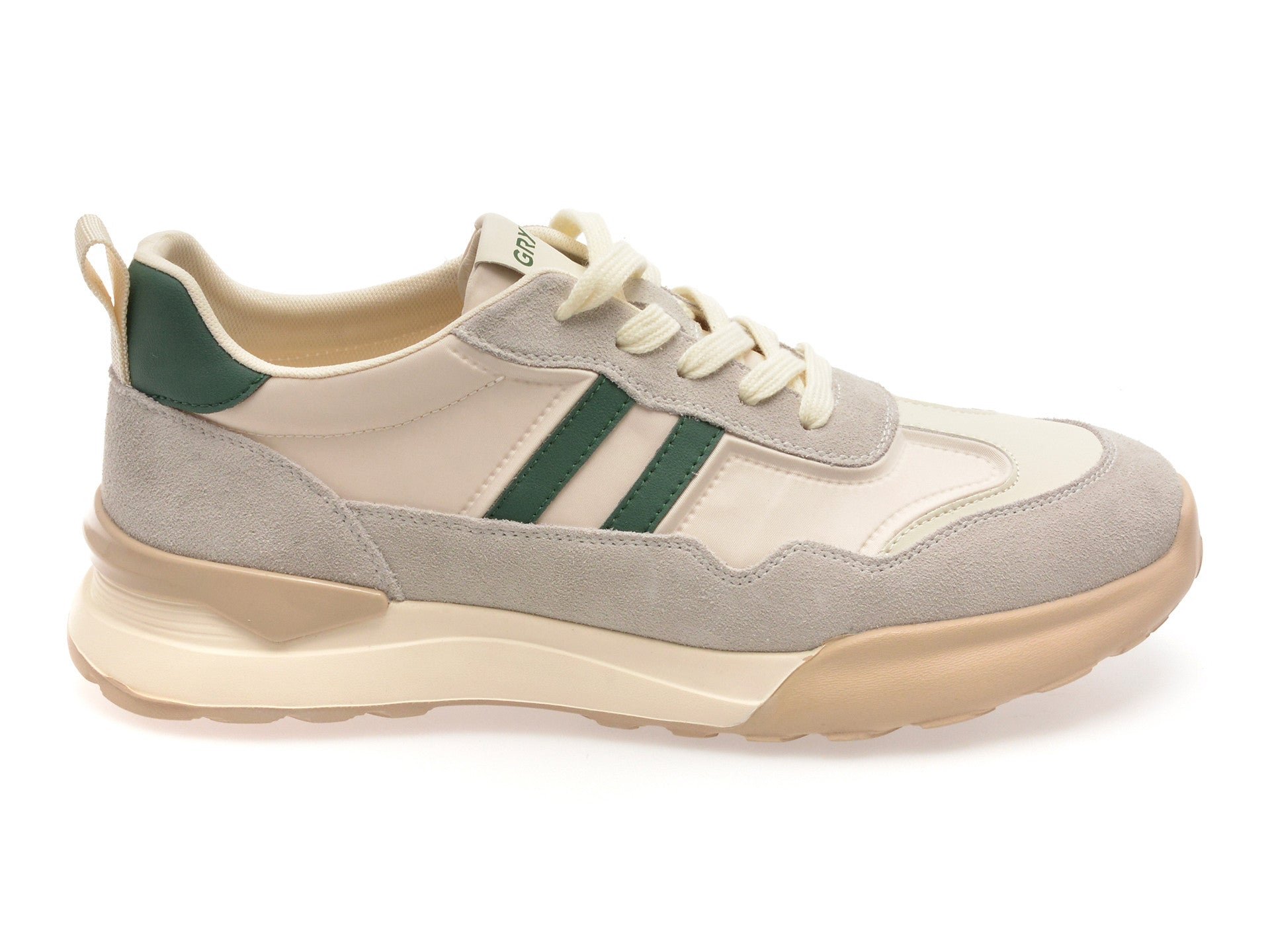 Pantofi sport GRYXA bej, 8001, din material textil