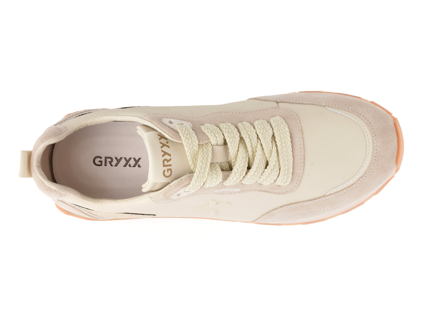 Pantofi sport GRYXA negri, 110169, din piele naturala
