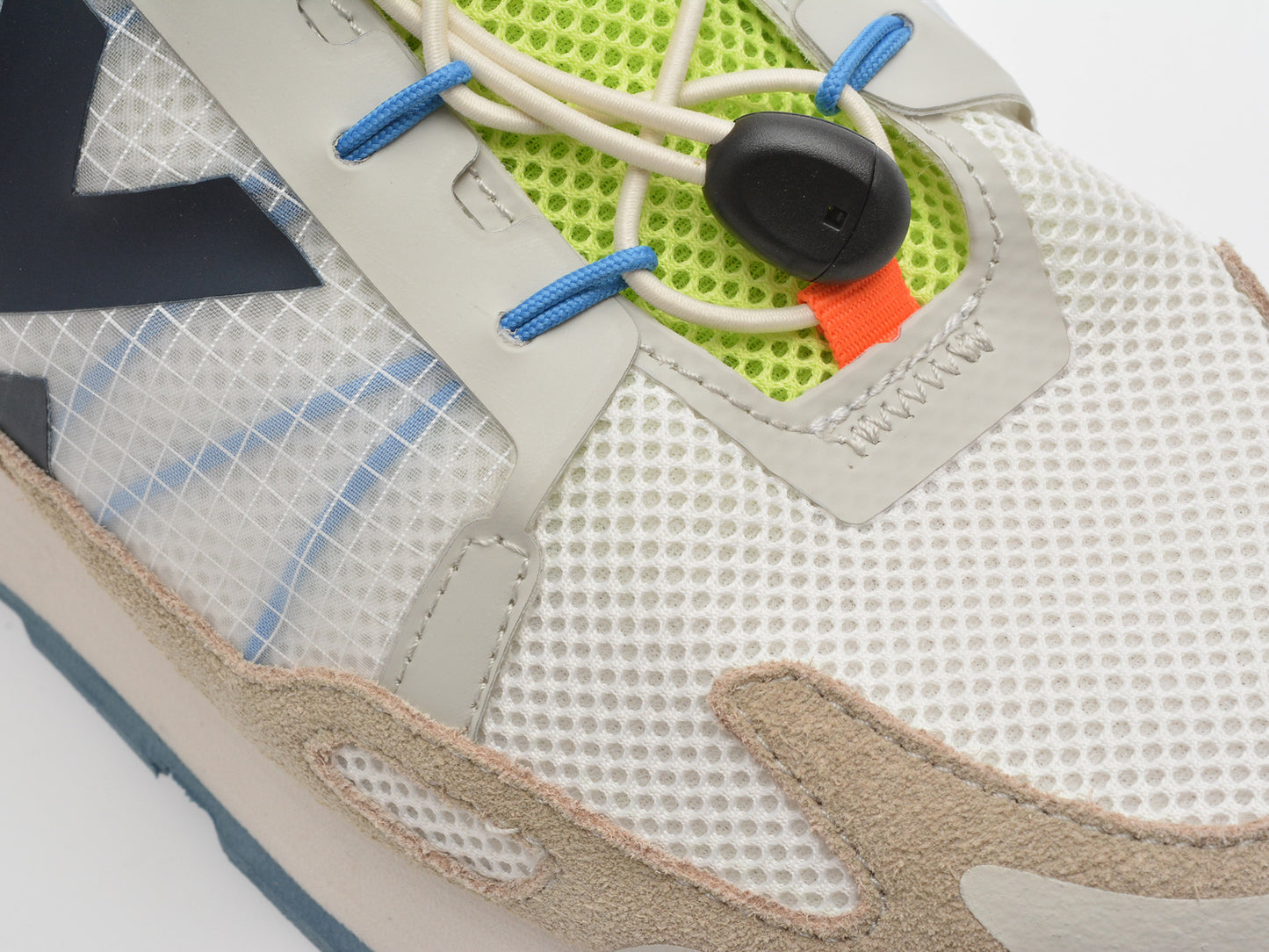 Pantofi sport GRYXA albi, 40049M, din material textil